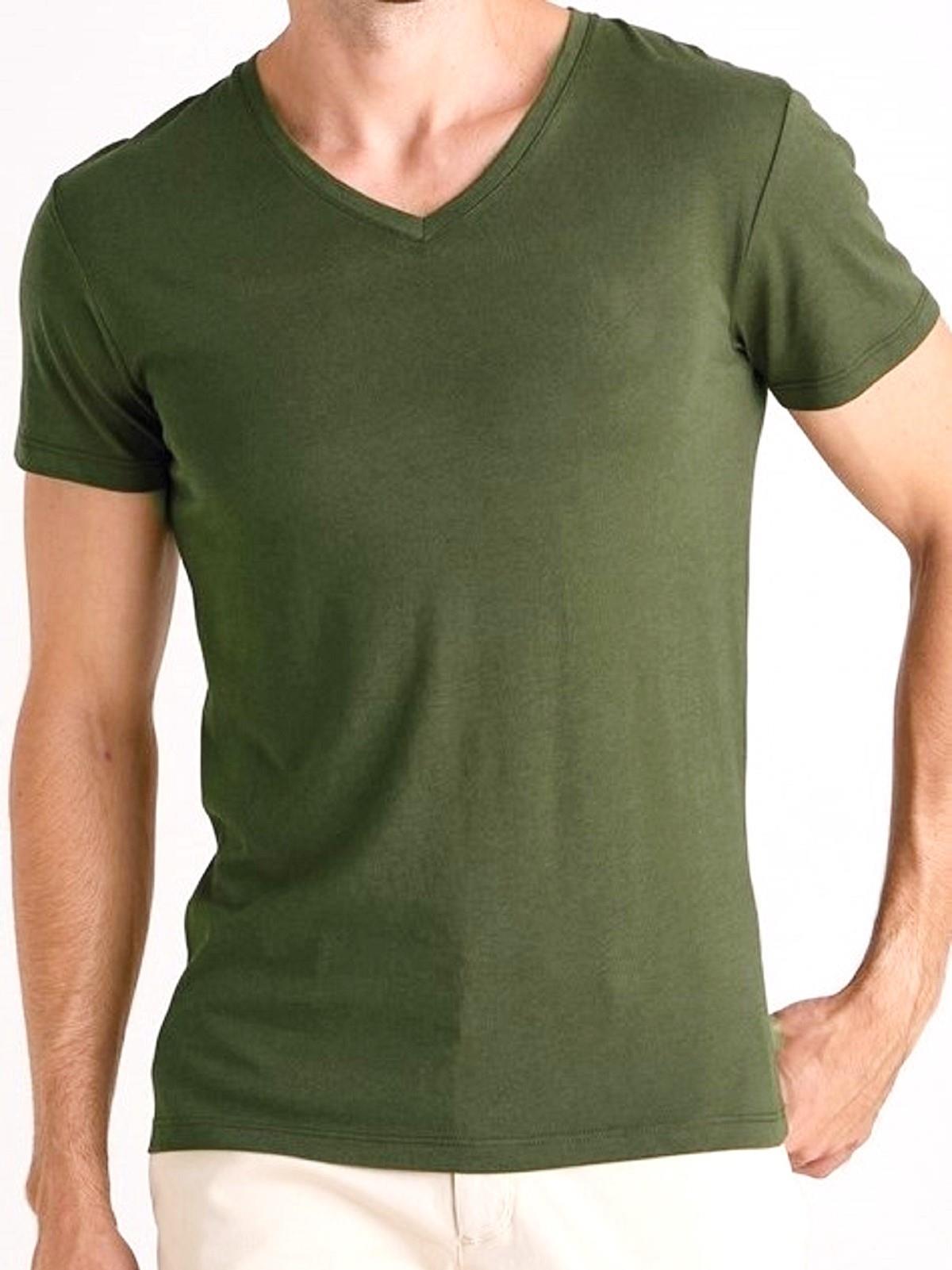 T-ShirtJOYT22002 V YAKA TİŞÖRT REGULAR FIT %100 PAMUK COMPACK PENYEJanti