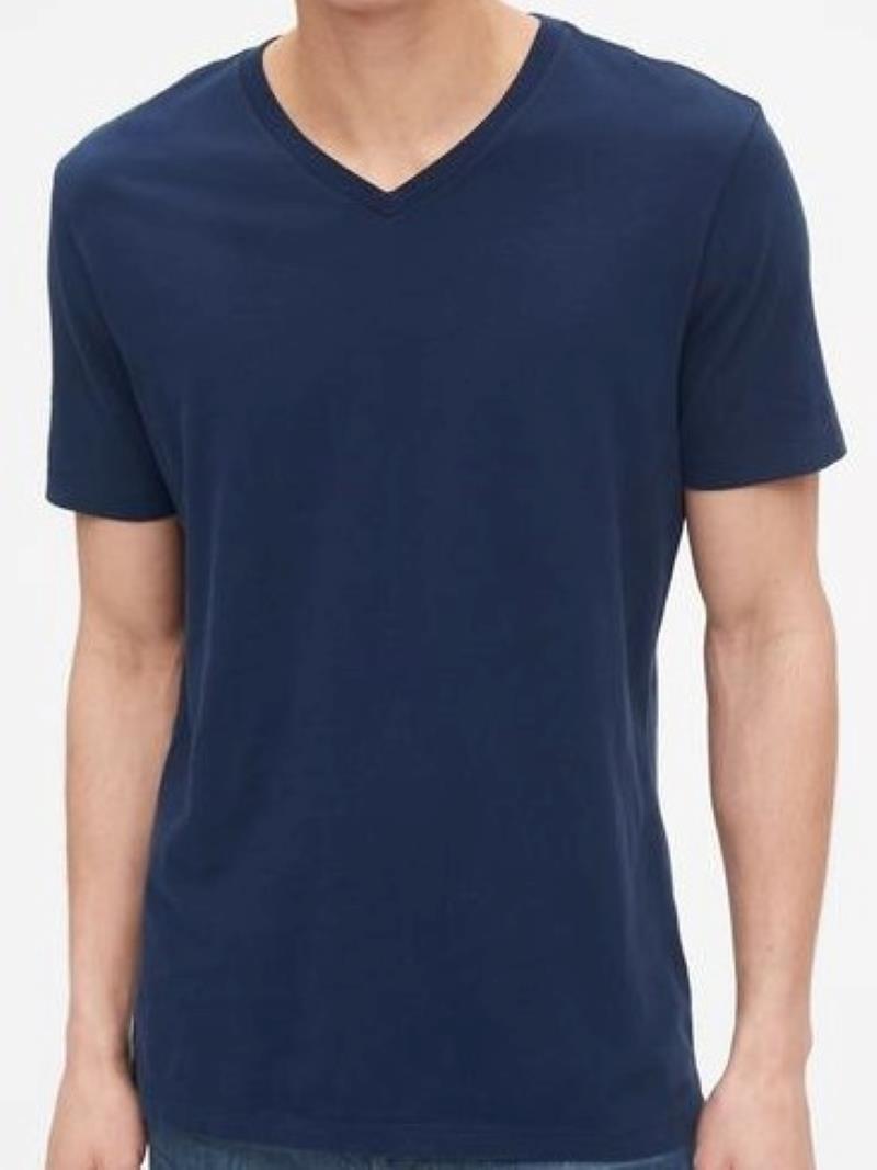 T-ShirtJOYT22002 V YAKA TİŞÖRT REGULAR FIT %100 PAMUK COMPACK PENYEJanti