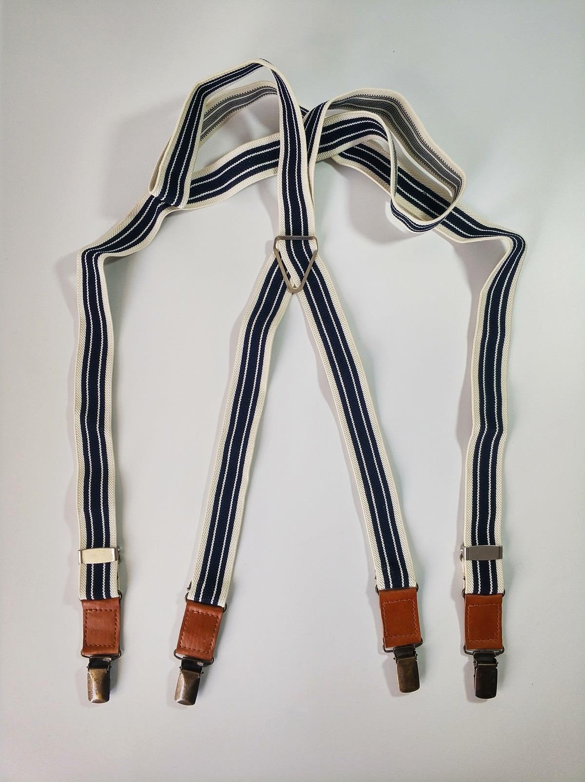 Pantolon AskısıJTAW22PS0004 JANTİ PANTOLON ASKISI UNISEX 2,5 CM BALIKSIRTI DERİ MALZEMELİ METAL APARATLIJanti