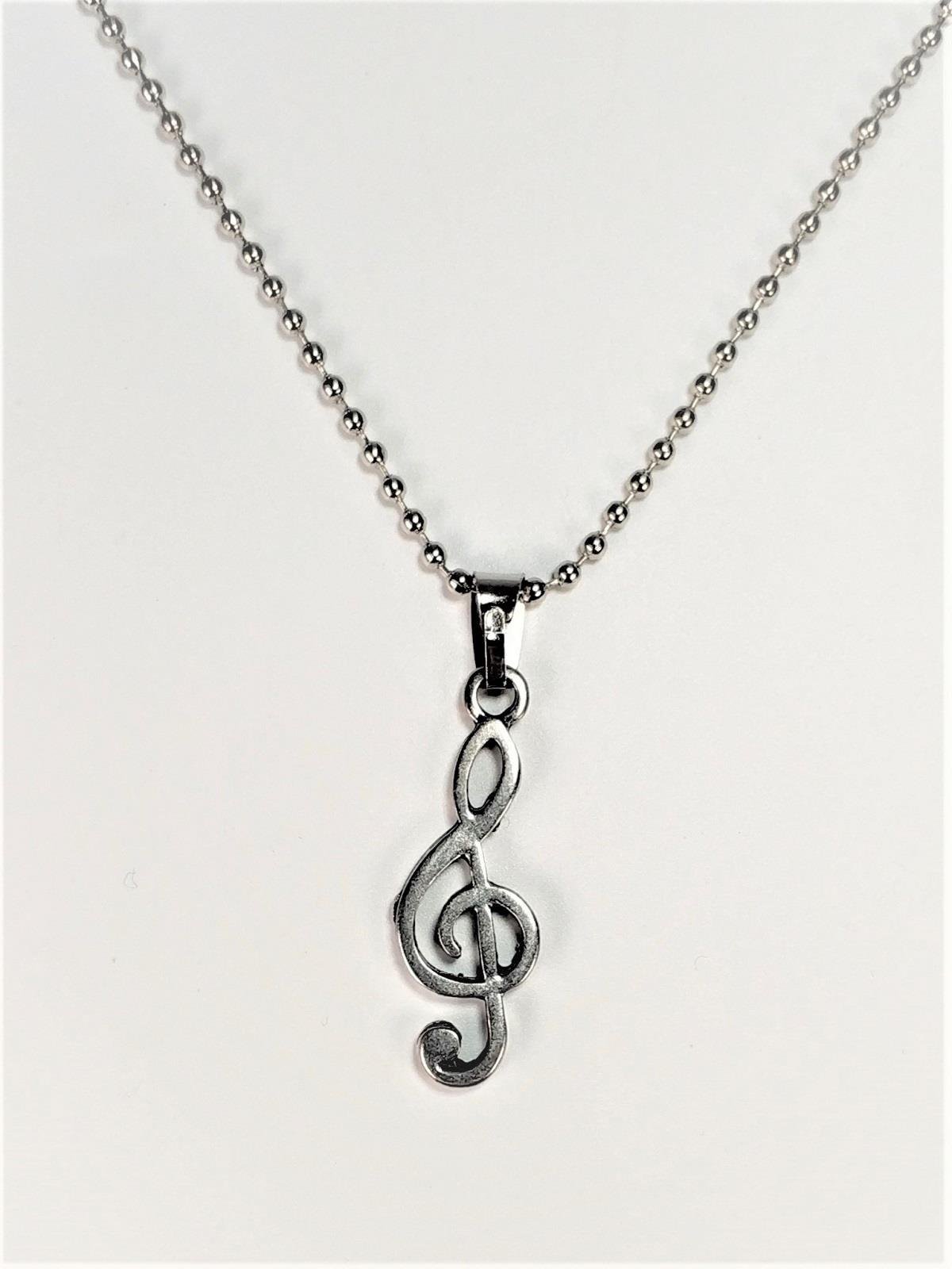 KolyeJTAW23BİK1103 SOL NOTA MELODİ MÜZİK FİGÜRLÜ BİJUTERİ KOLYEJanti