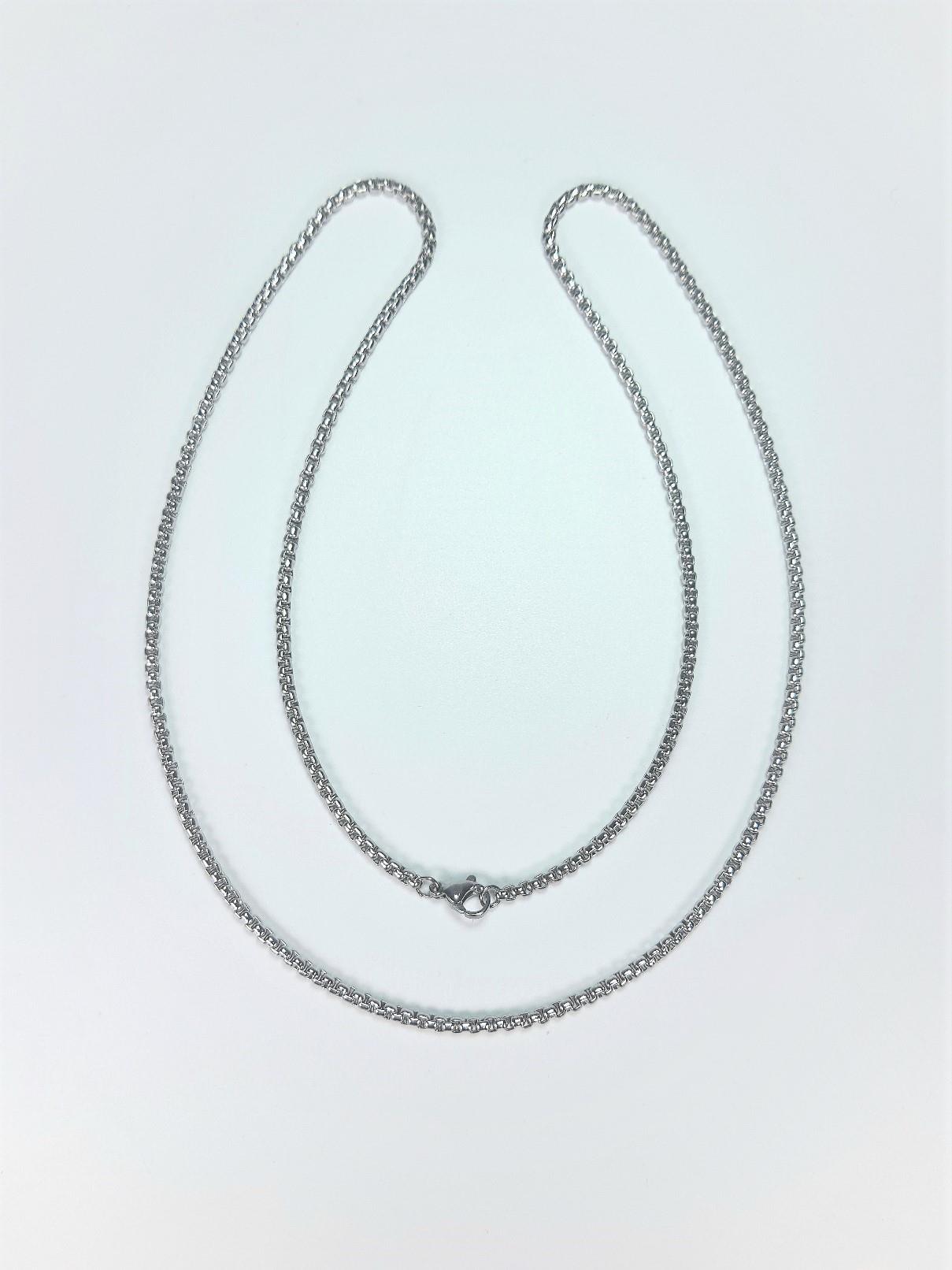 Çelik KolyeJTAW23ÇEK1076 PASLANMAZ ÇELİK KOLYE ZİNCİRİ ZEUS GEÇMELİ MODEL 2 MM 65 CM PASLANMAZ RENK ATMAZ GARANTİLİJanti