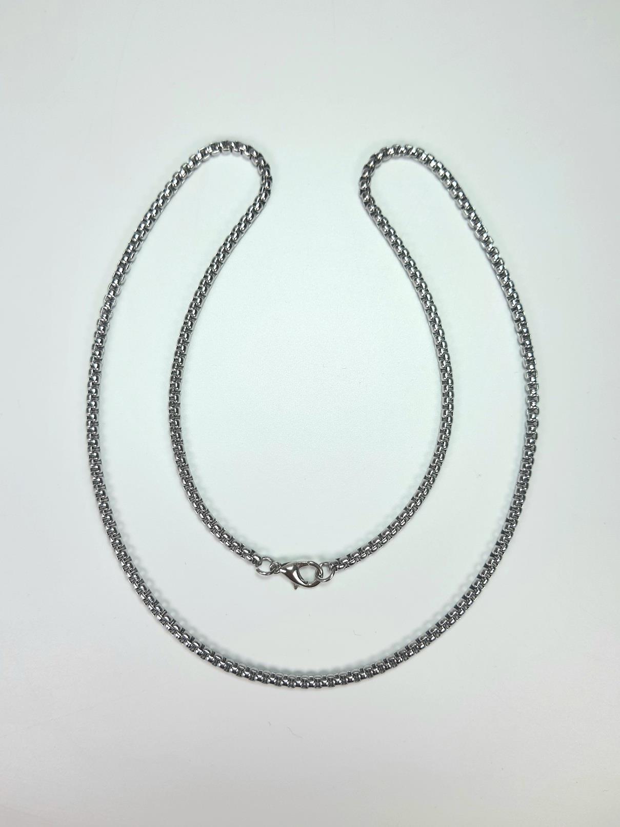 Çelik KolyeJTAW23ÇEK1077 PASLANMAZ ÇELİK KOLYE ZİNCİRİ ZEUS GEÇMELİ MODEL 3 MM 55 CM PASLANMAZ RENK ATMAZ GARANTİLİJanti