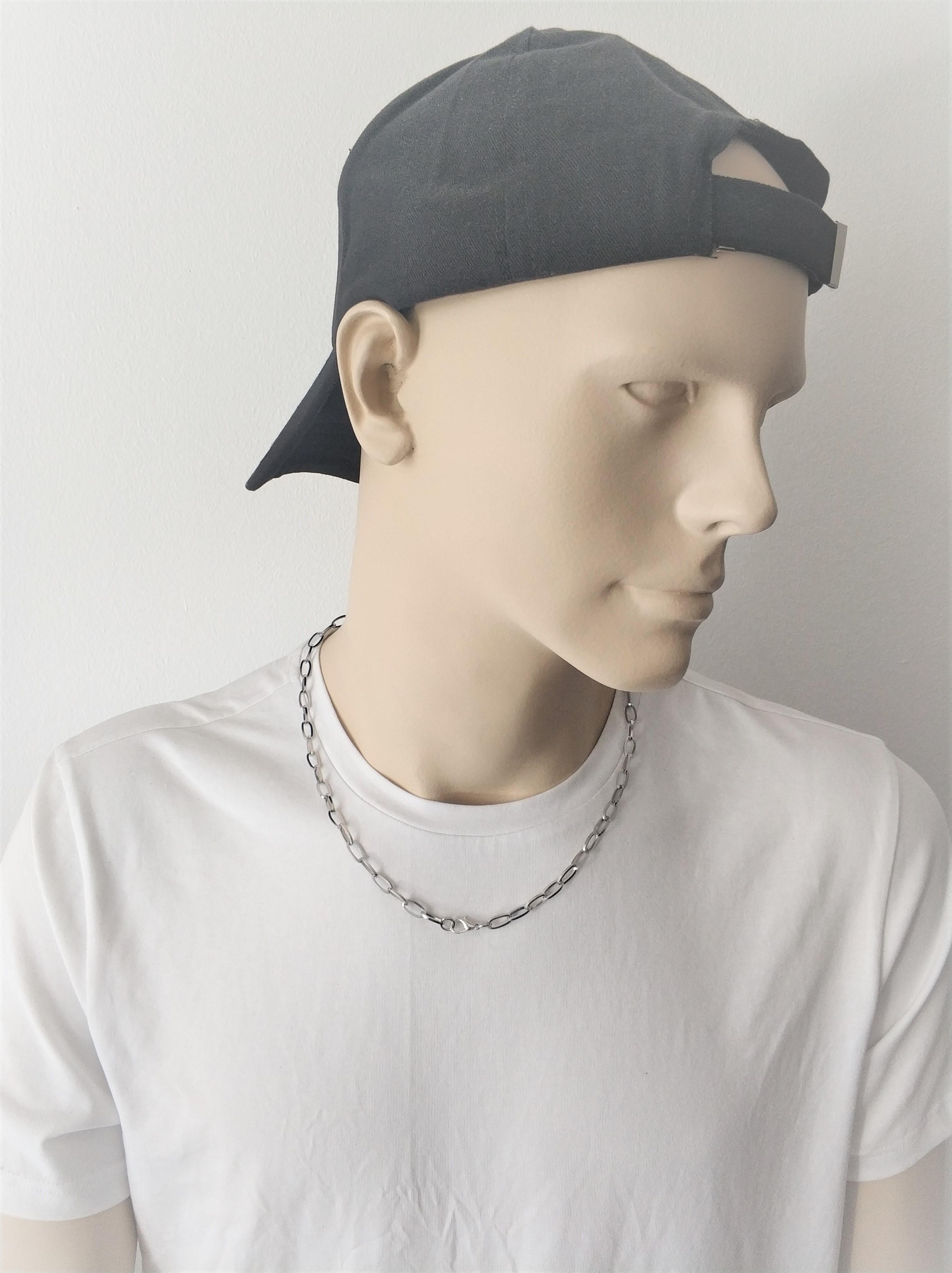 Çelik KolyeJTAW23ÇEK1080 ÇELİK KOLYE ZİNCİR ARTEMİS HALKA MODEL PASLANMAZ RENK ATMAZ GARANTİLİ 55 CM 6MMJanti