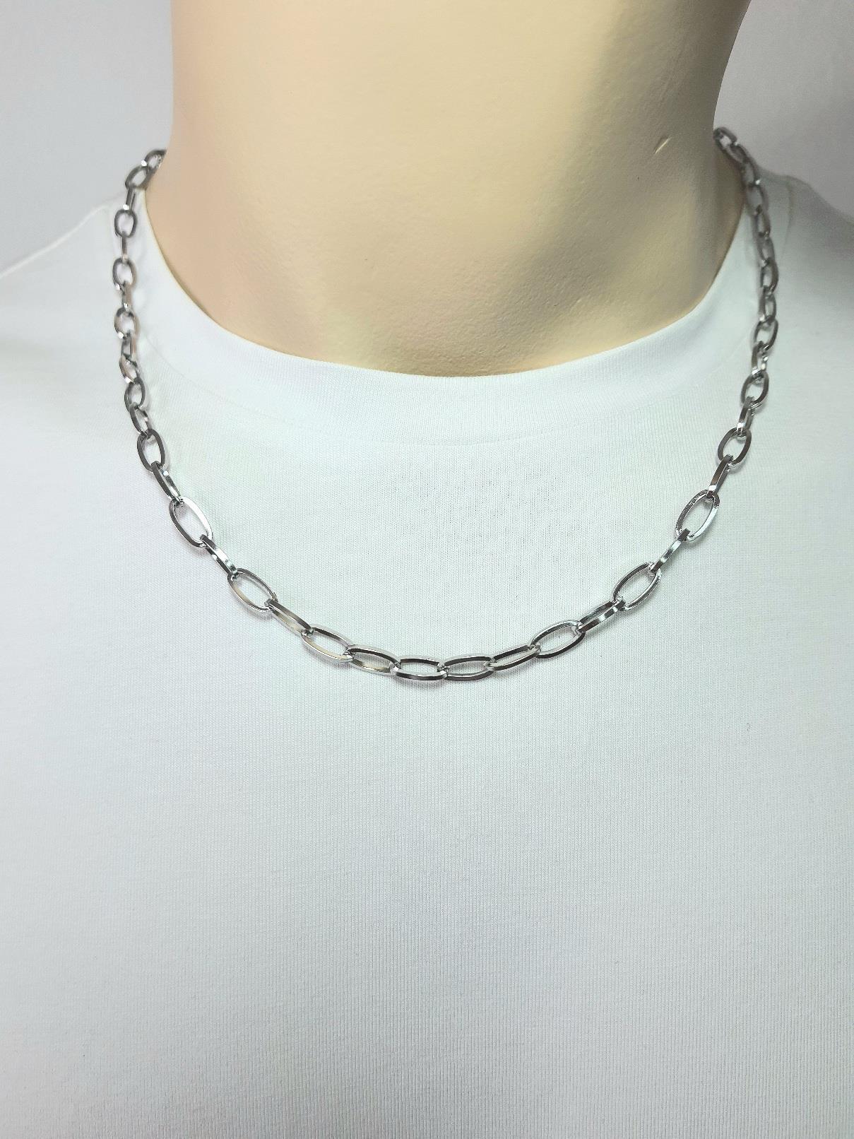 Çelik KolyeJTAW23ÇEK1080 ÇELİK KOLYE ZİNCİR ARTEMİS HALKA MODEL PASLANMAZ RENK ATMAZ GARANTİLİ 55 CM 6MMJanti