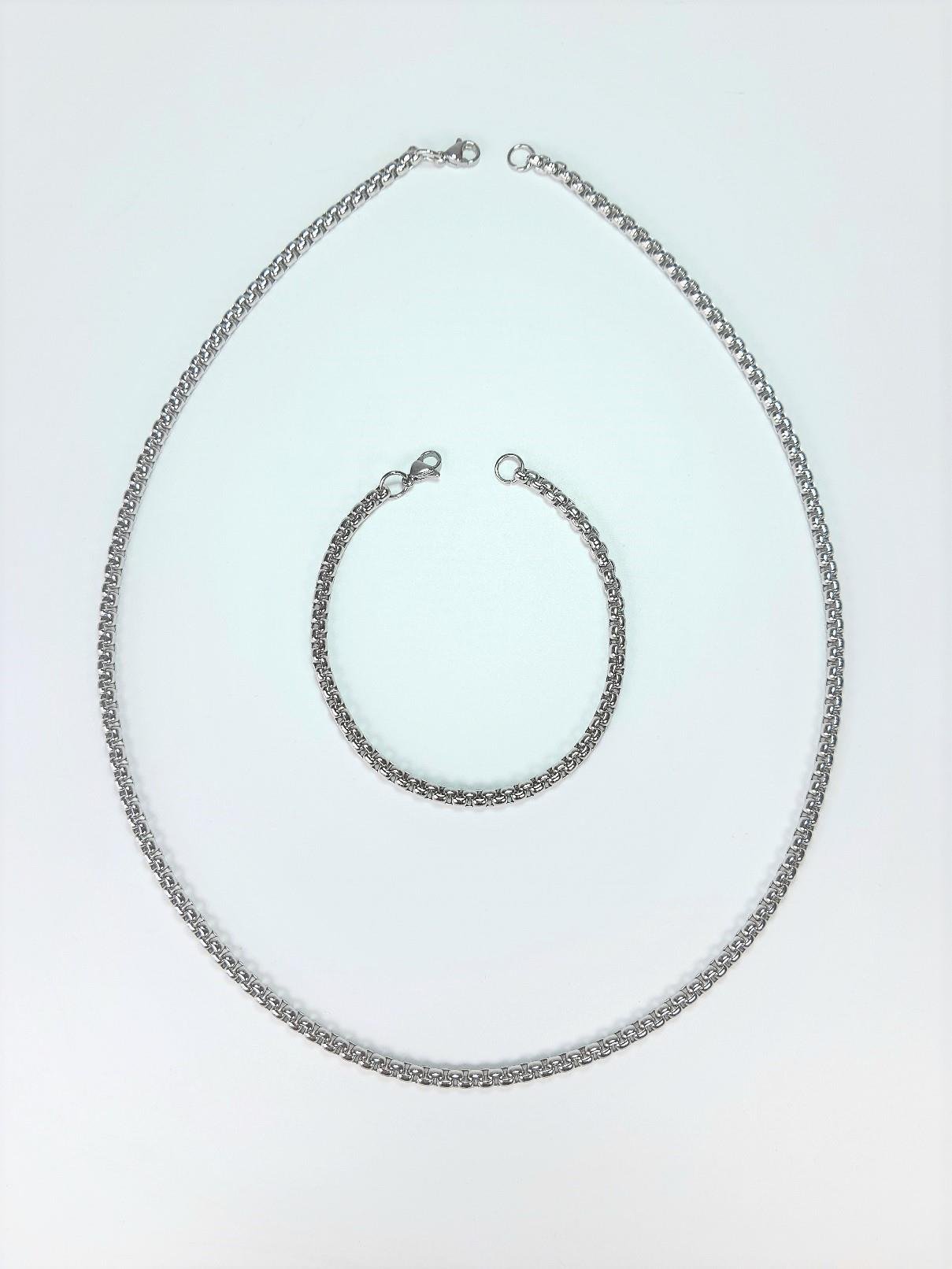 Çelik KolyeJTAW23ÇKB1074 ÇELİK KOLYE ve BİLEKLİK KOMBİN ZEUS MODEL PASLANMAZ RENK ATMAZ GARANTİLİJanti