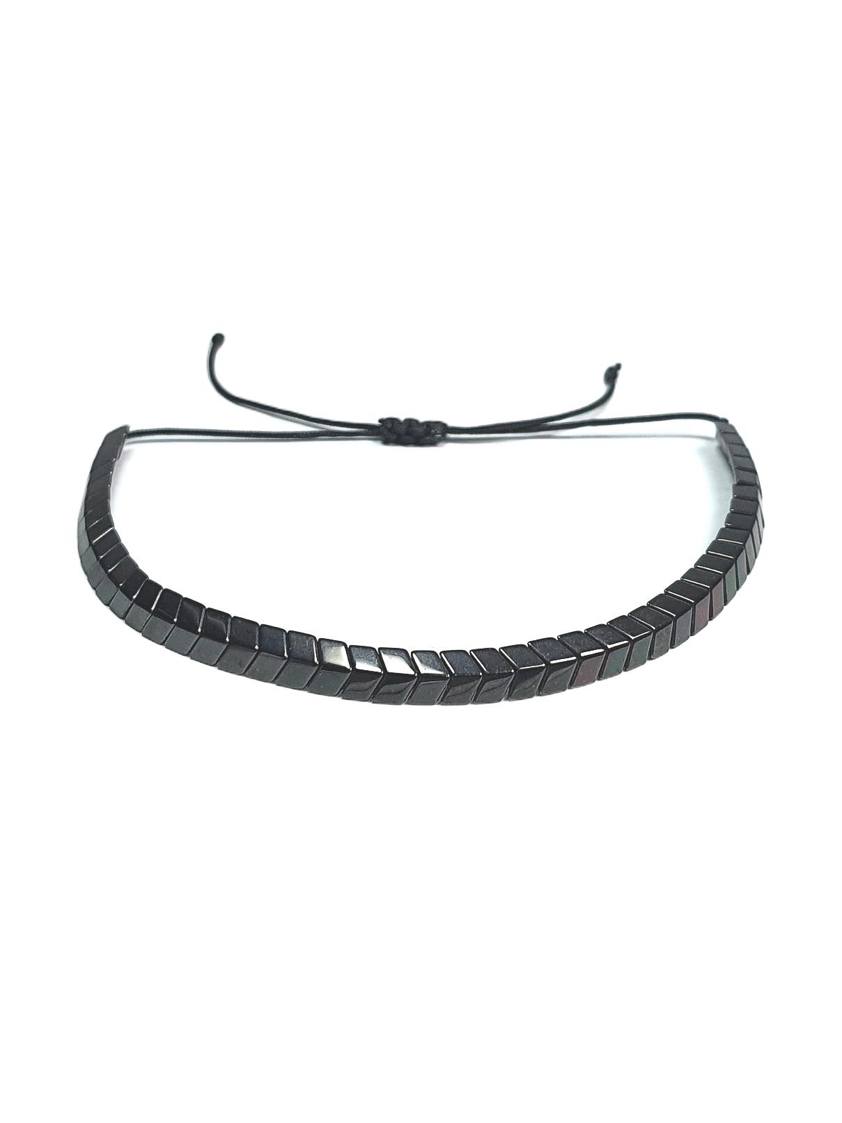 Doğaltaş BileklikJTAW23HİB1148 ORİJİNAL HAKİKİ HEMATİT DOĞALTAŞ BİLEKLİK ÖRME İP ASANSÖRLÜ UNISEX GARANTİLİ RENK ATMAZ SOLMAZJanti