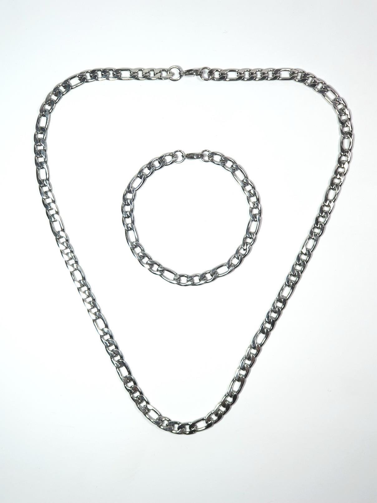 Çelik KolyeJTAW24ÇKB1396 JANTİ ERKEK KOLYE BİLEKLİK KOMBİN PASLANMAZ ÇELİK 316L GURMET ZİNCİR TASARIM GARANTİLİJanti