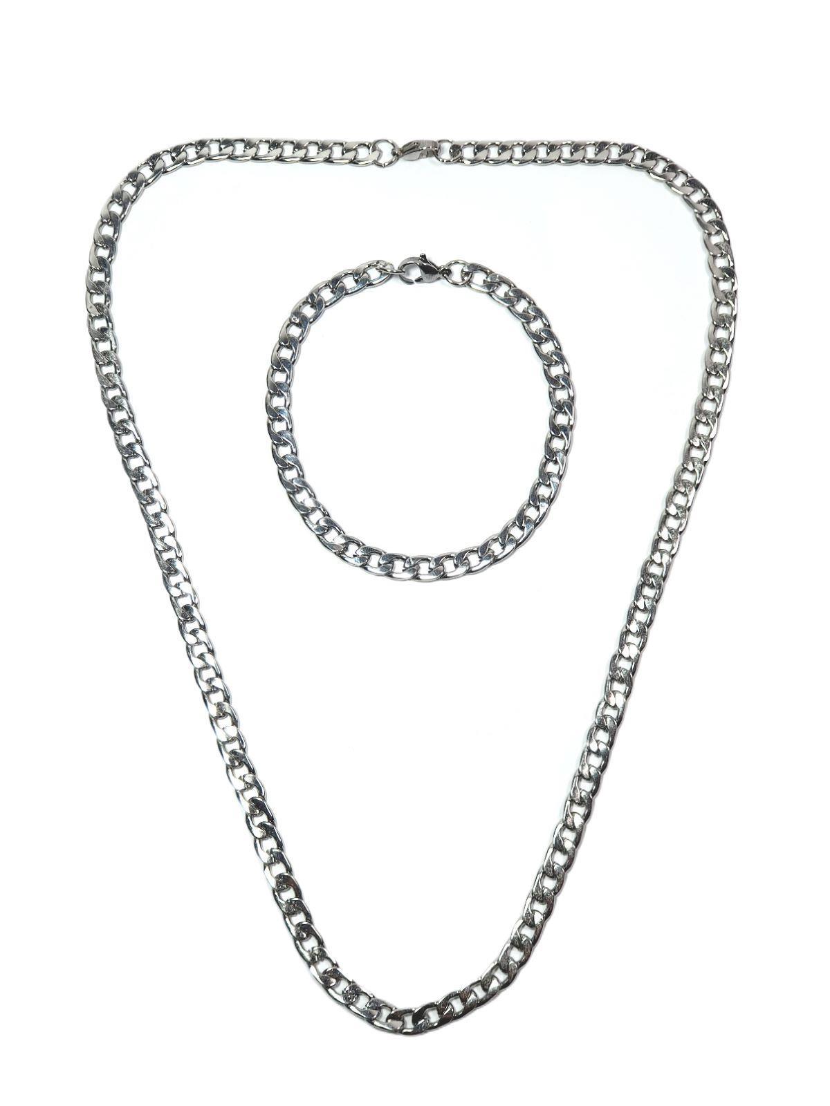 Çelik KolyeJTAW24ÇKB1401 JANTİ ERKEK KOLYE BİLEKLİK KOMBİN PASLANMAZ ÇELİK 316L GURMET ZİNCİR TASARIM GARANTİLİJanti