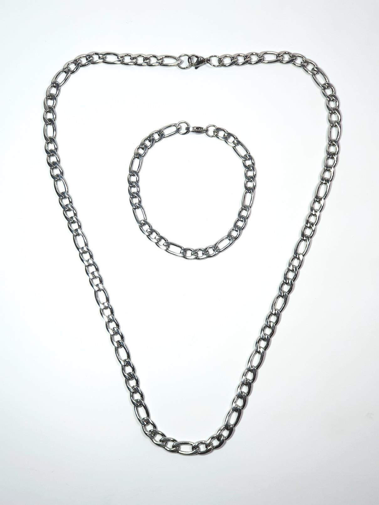 Çelik KolyeJTAW24ÇKB1402 JANTİ ERKEK KOLYE BİLEKLİK KOMBİN PASLANMAZ ÇELİK 316L GURMET ZİNCİR TASARIM GARANTİLİJanti