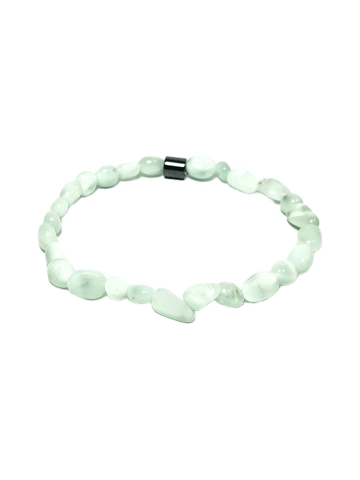 Doğaltaş BileklikJTAW25BLK1589 AQUAMARIN ve HEMATİT DOĞALTAŞ ESNEK TASARIM AÇIK MAVİ GARANTİLİ HEDİYE KUTULU JANTİ DOĞALTAŞ BİLEKLİKJanti