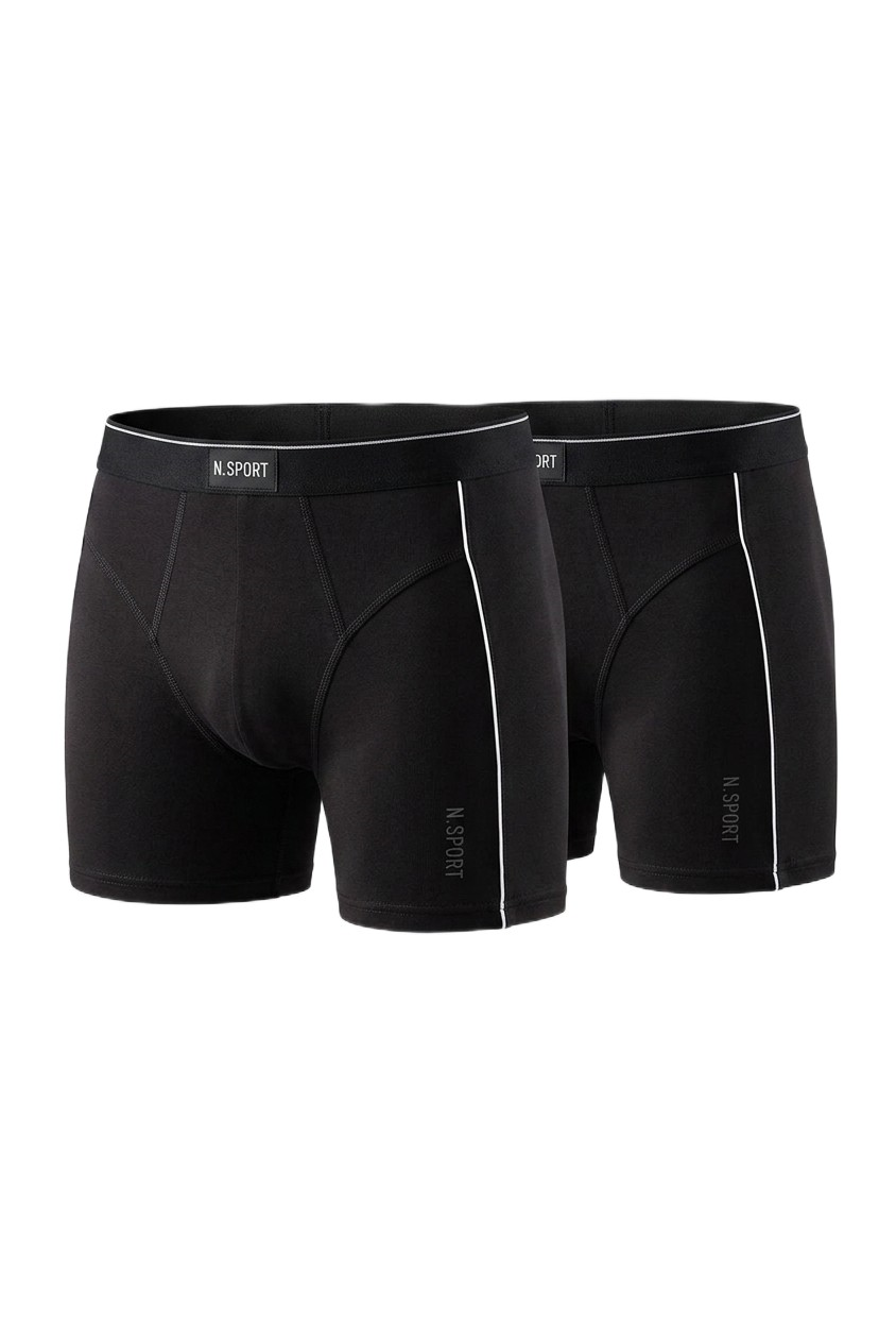 BoxerJTAW26BXR1894 197 BY NAMALDI %46 MODAL %46 PAMUK %8  ELASTANLI ERKEK 2'Lİ JANTİ BOXERJanti