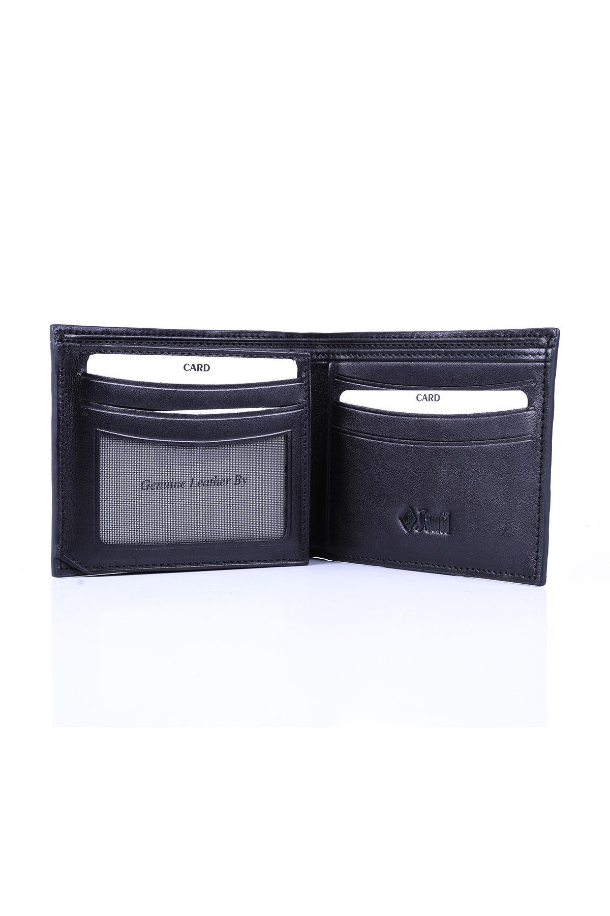 CüzdanJTCZ20210 CÜZDAN YATAY %100 HAKİKİ DERİ KREMİT DESENJanti