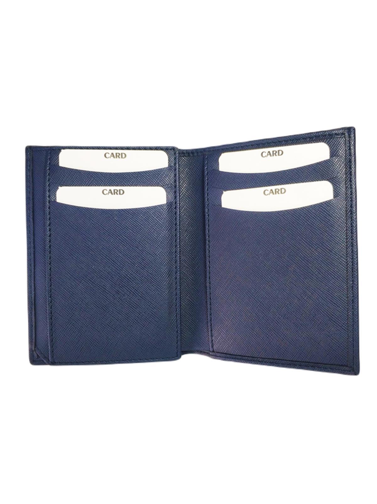 CüzdanJTCZ22008 JANTİ CÜZDAN PİSOTLU DİKEY %100 DERİ MİCRO DESEN LACİVERTJanti