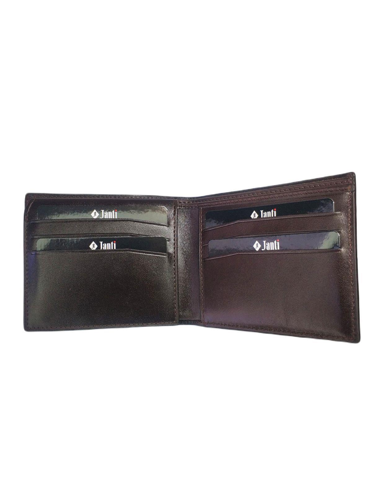 CüzdanJTCZ22019 JANTİ ERKEK CÜZDAN YATAY %100 DERİ ANALİN + FLOTER 22065Janti