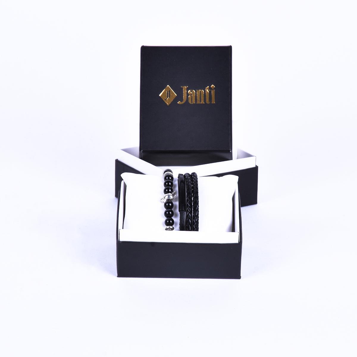 BileklikJTKB19027 JANTİ 2 Lİ KOMBİN BİLEKLİK KUTULUJanti