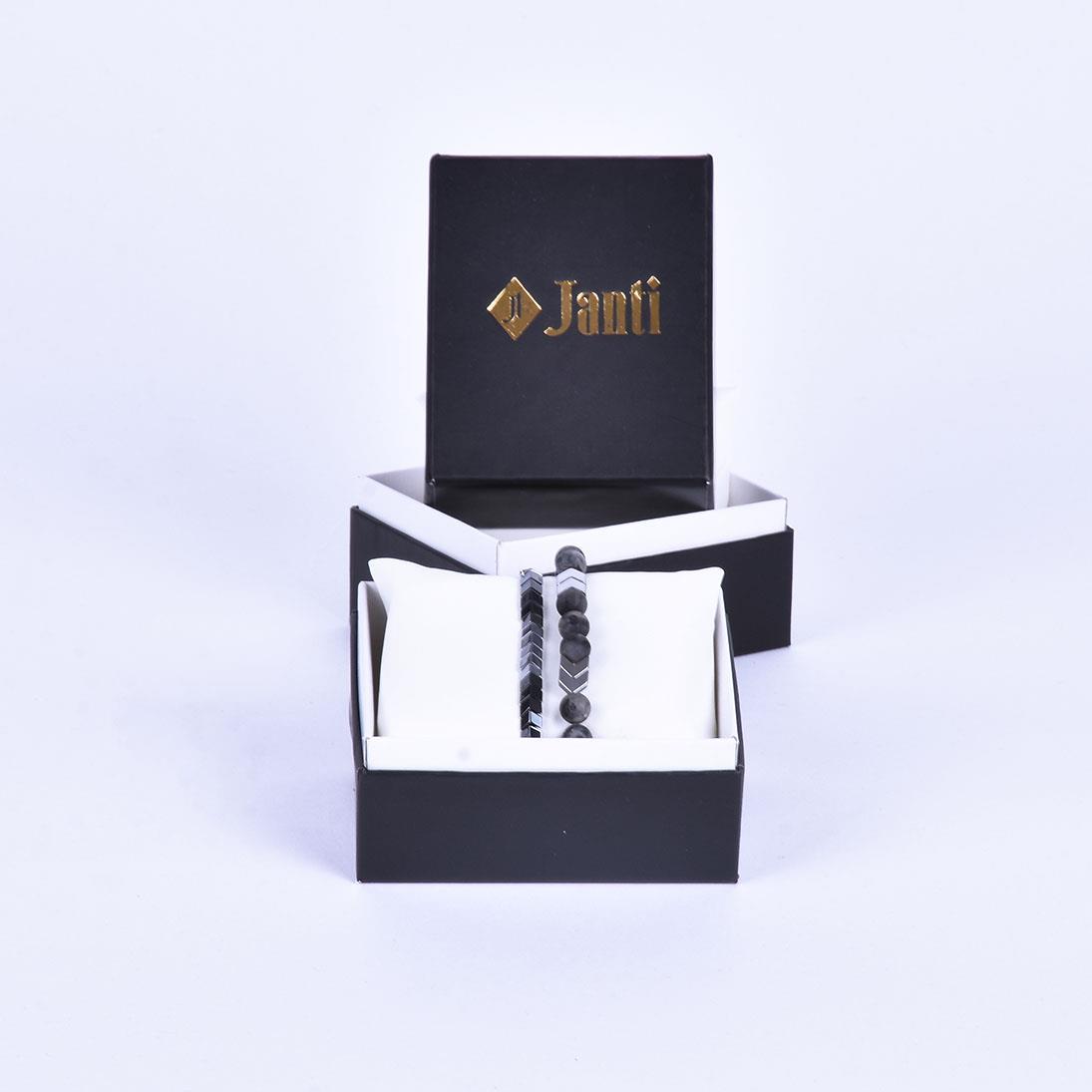 BileklikJTKB19029 JANTİ 2 Lİ KOMBİN BİLEKLİK KUTULUJanti