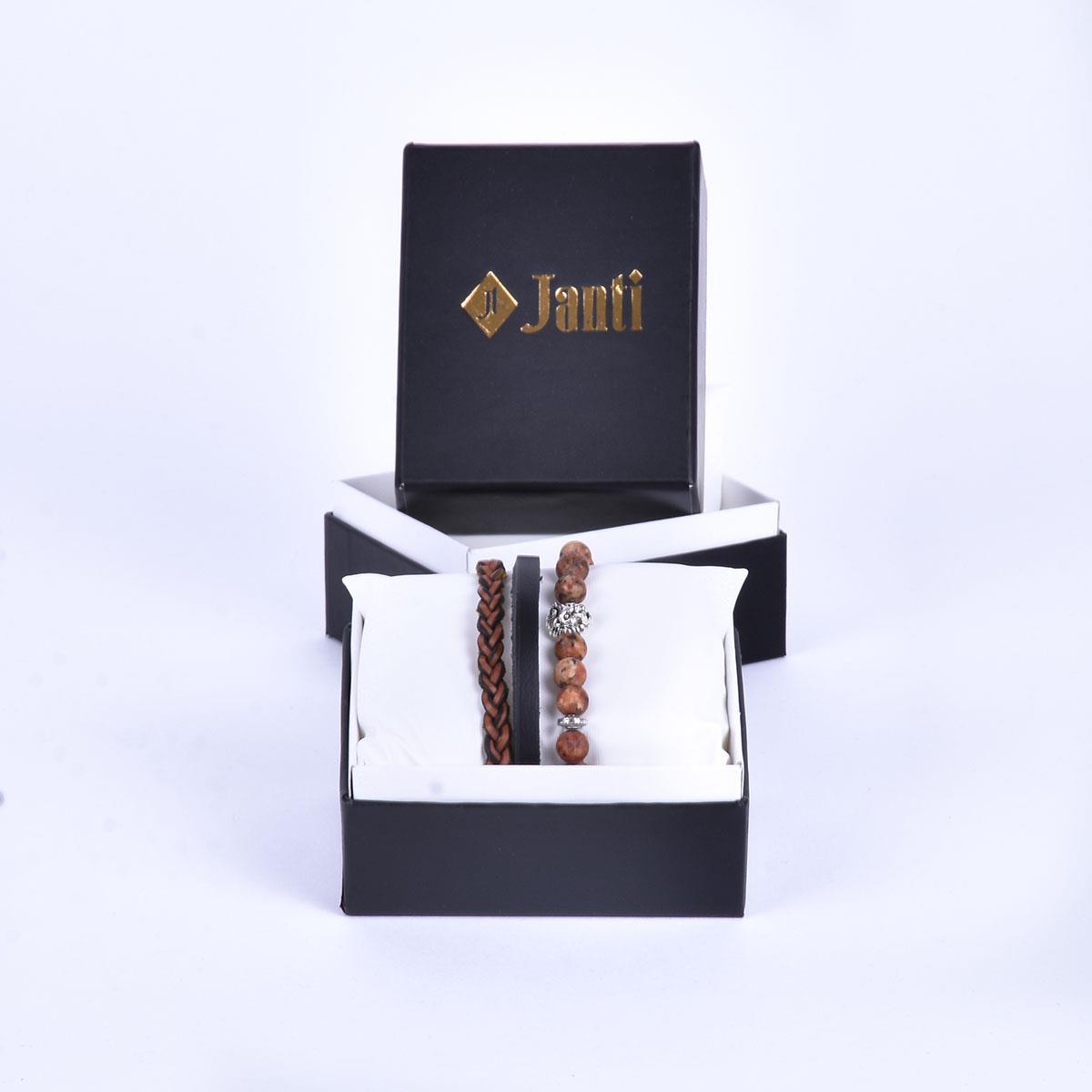 BileklikJTKB19042 JANTİ 2 Lİ KOMBİN BİLEKLİK KUTULUJanti