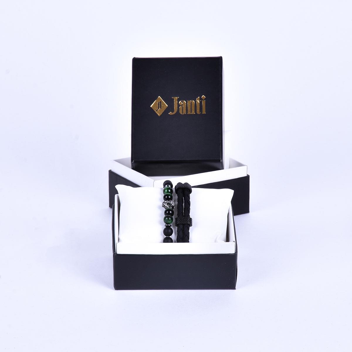 BileklikJTKB19047 JANTİ 2 Lİ KOMBİN BİLEKLİK KUTULUJanti