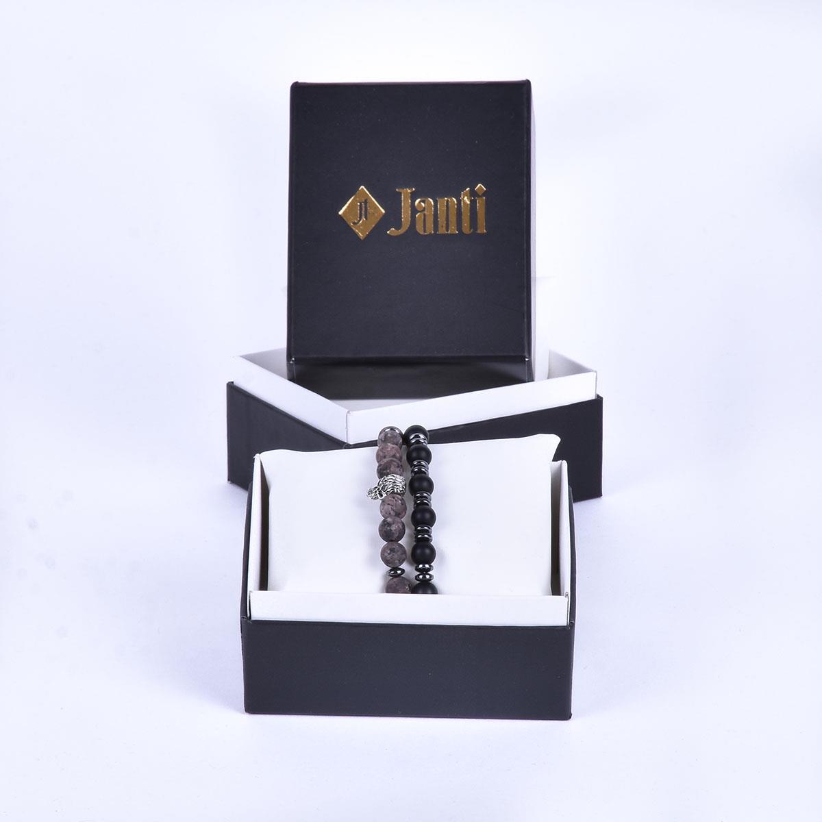 BileklikJTKB19048 JANTİ 2 Lİ KOMBİN BİLEKLİK KUTULUJanti