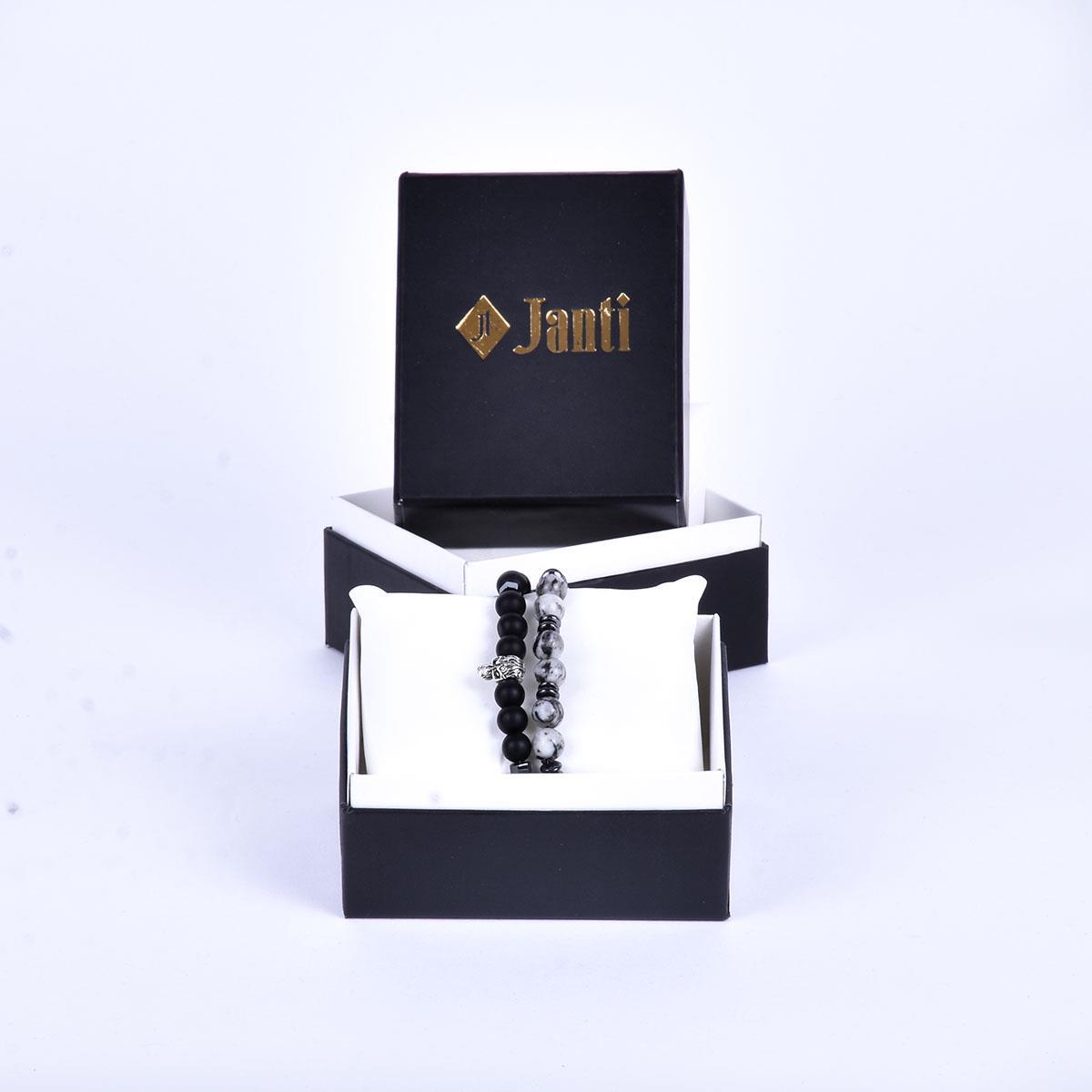 BileklikJTKB19051 JANTİ 2 Lİ KOMBİN BİLEKLİK KUTULUJanti