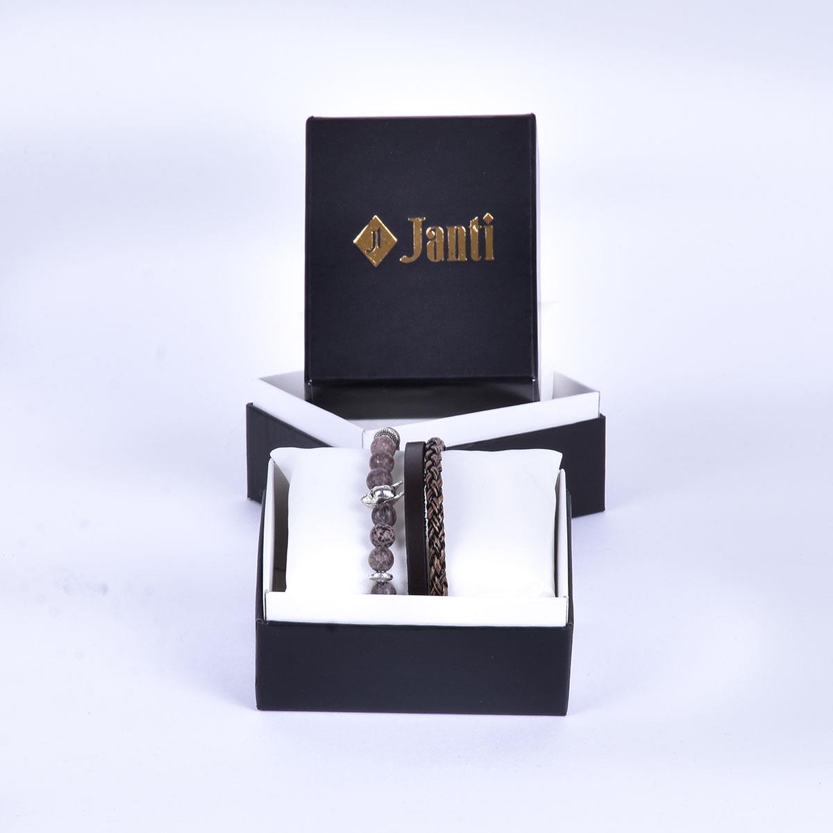 BileklikJTKB19053 JANTİ 2 Lİ KOMBİN BİLEKLİK KUTULUJanti