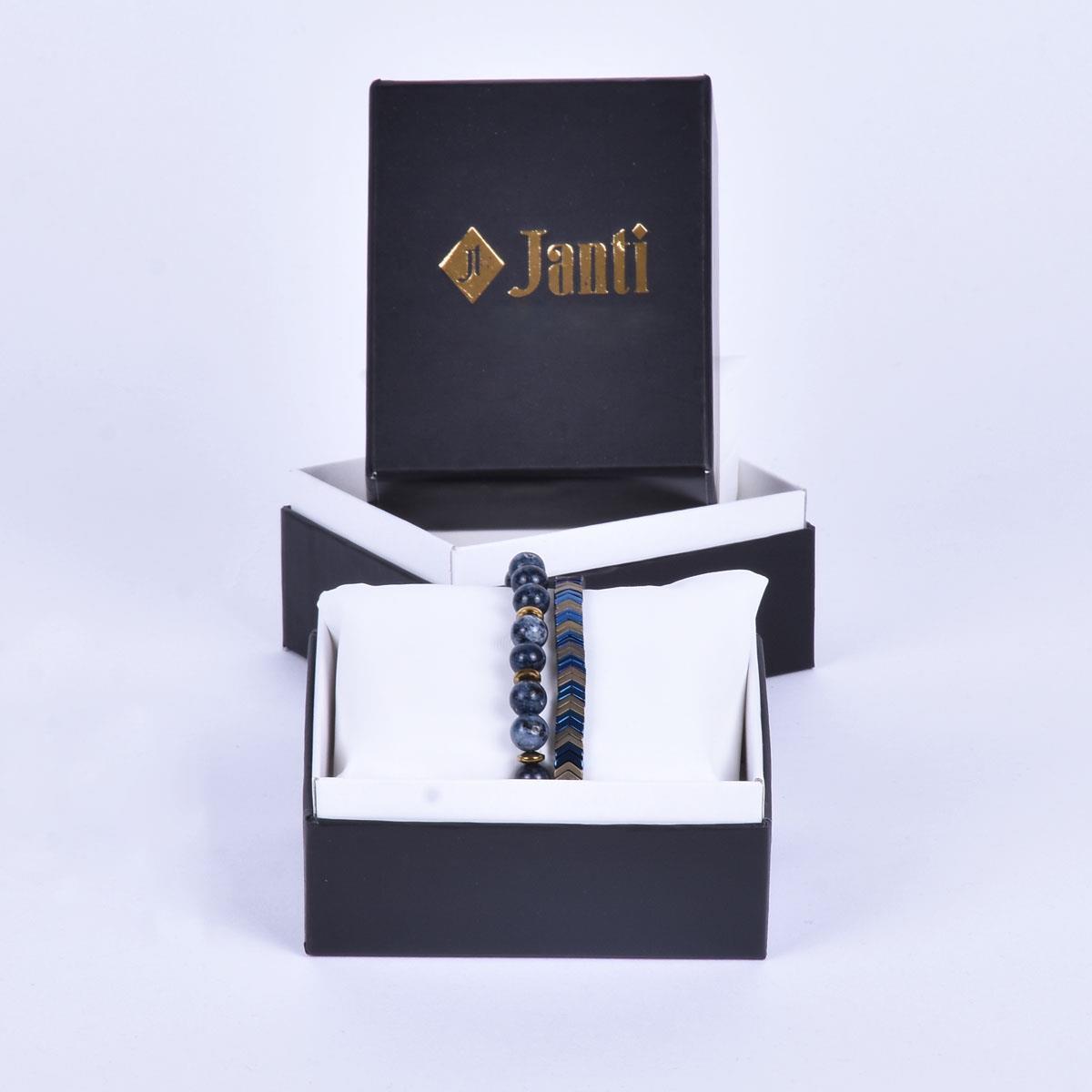 BileklikJTKB19054 JANTİ 2 Lİ KOMBİN BİLEKLİK KUTULUJanti