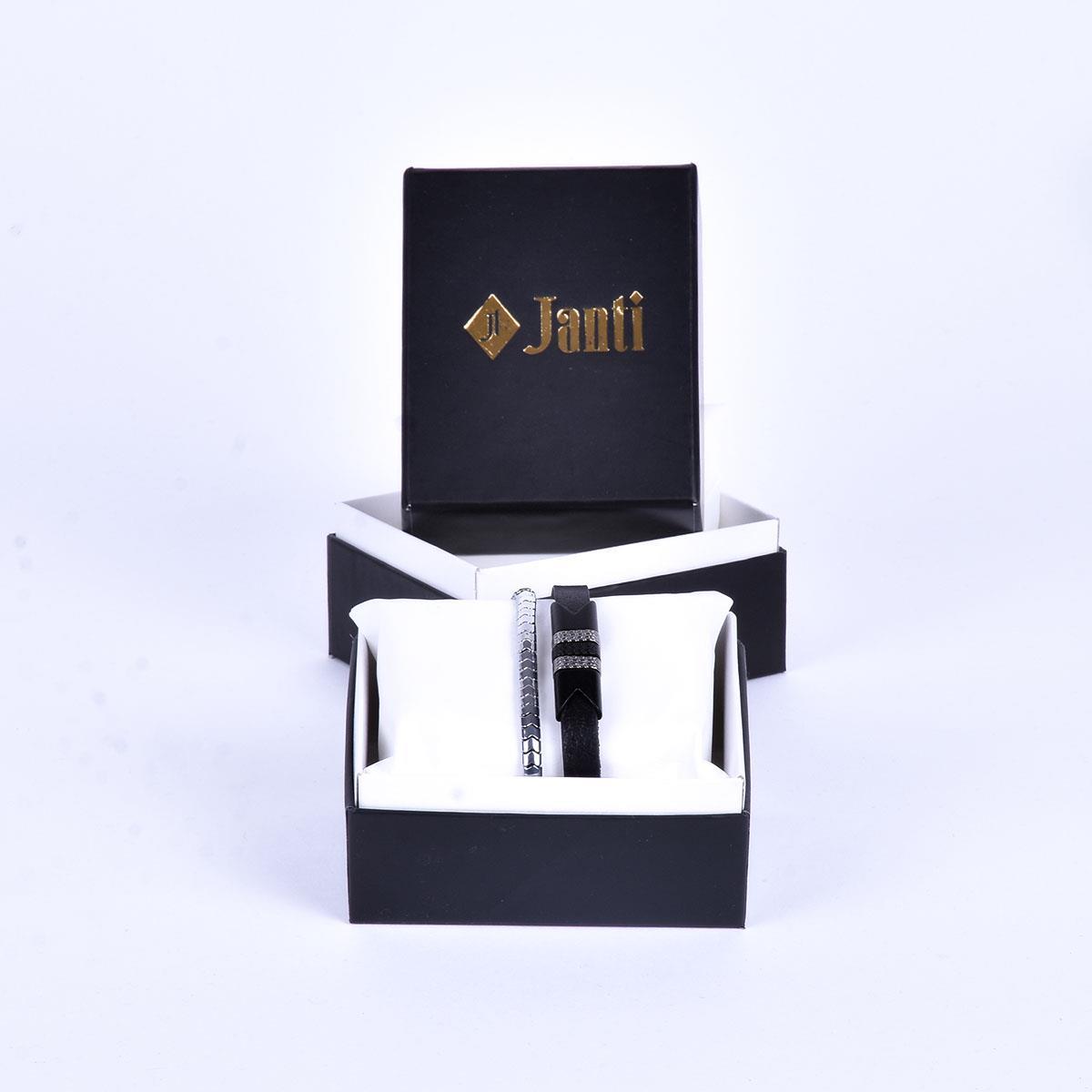 BileklikJTKB19056 JANTİ 2 Lİ KOMBİN BİLEKLİK KUTULUJanti
