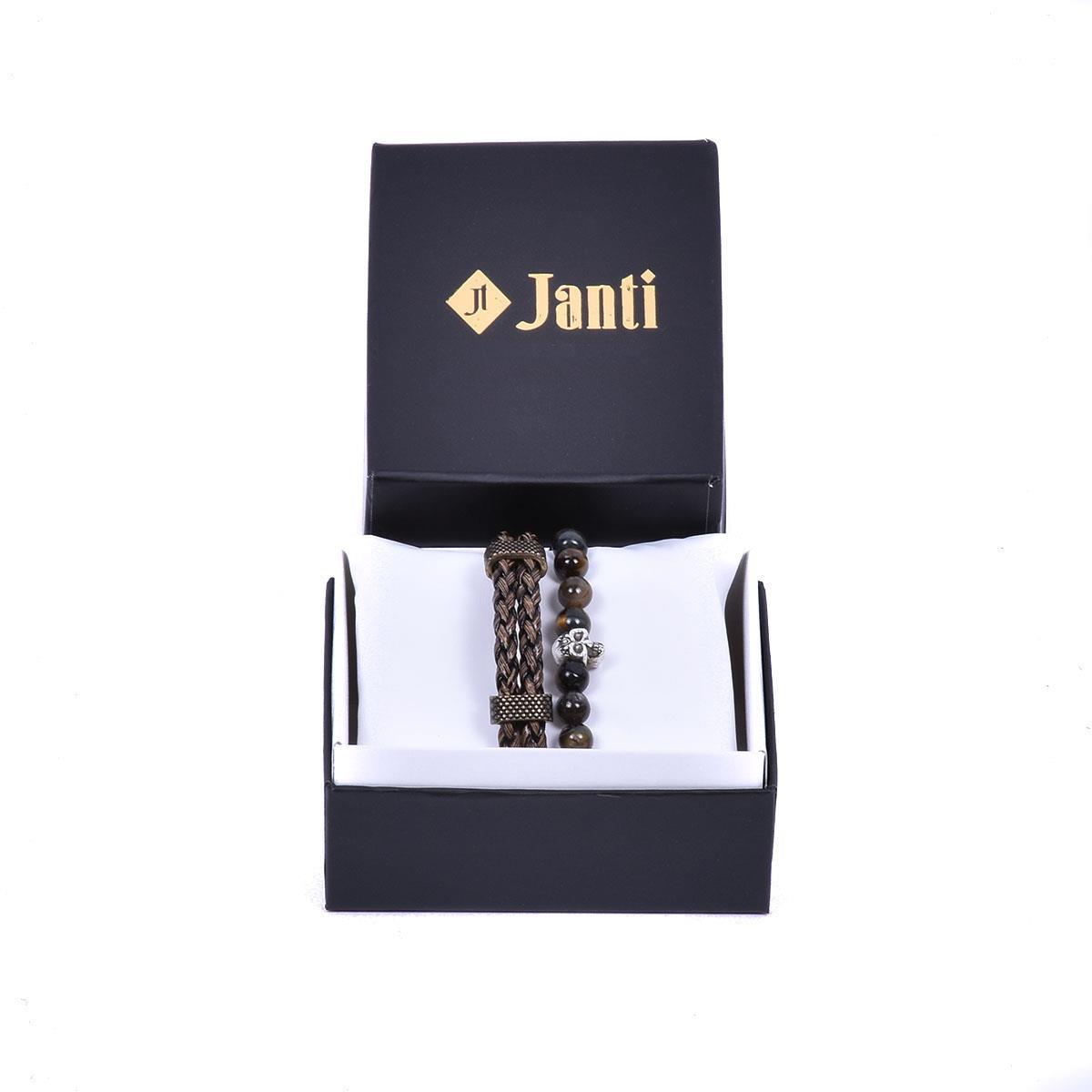 BileklikJTKB19068 JANTİ 2 Lİ KOMBİN BİLEKLİK KUTULUJanti