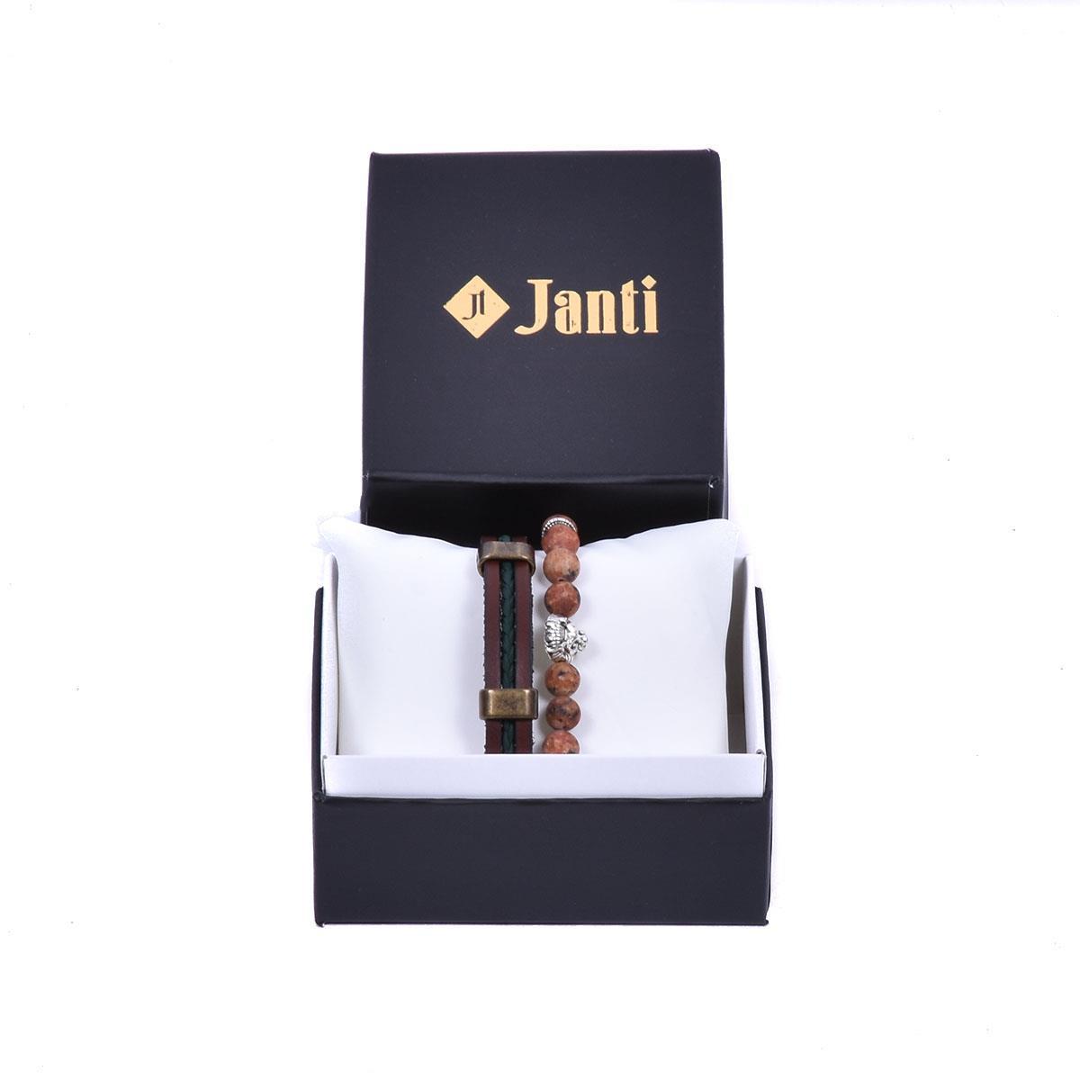 BileklikJTKB19074 JANTİ 2 Lİ KOMBİN BİLEKLİK KUTULUJanti