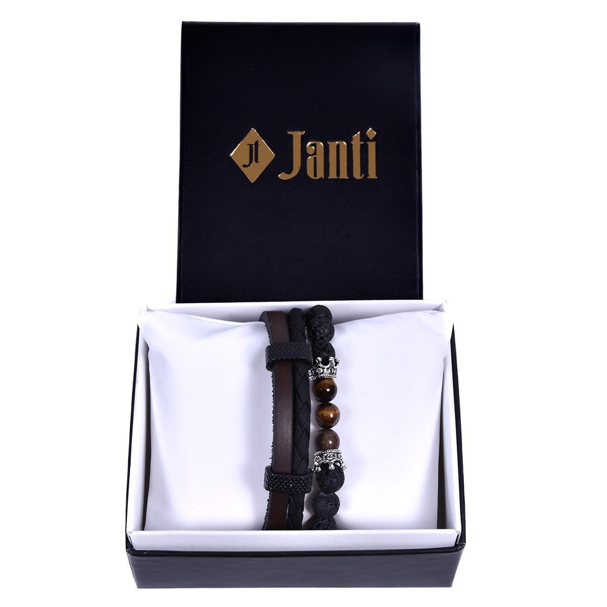 BileklikJTKB19094 JANTİ 2 Lİ KOMBİN BİLEKLİK KUTULUJanti