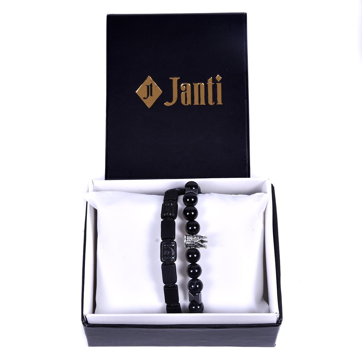 BileklikJTKB19097 JANTİ 2 Lİ KOMBİN BİLEKLİK KUTULUJanti