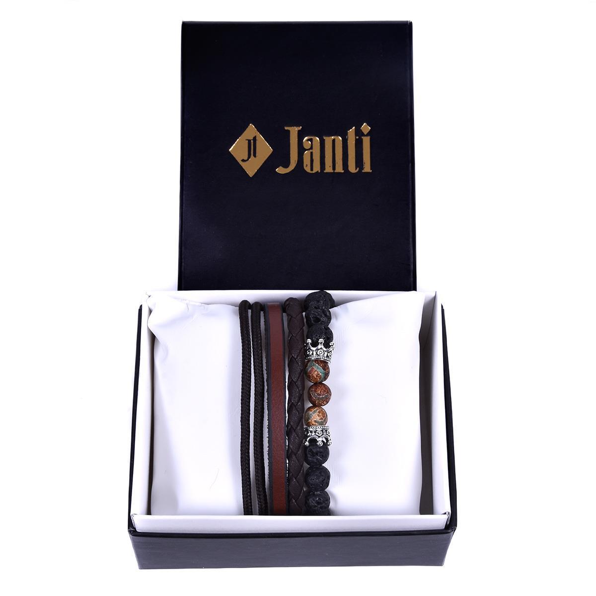 BileklikJTKB19098 JANTİ 2 Lİ KOMBİN BİLEKLİK KUTULUJanti