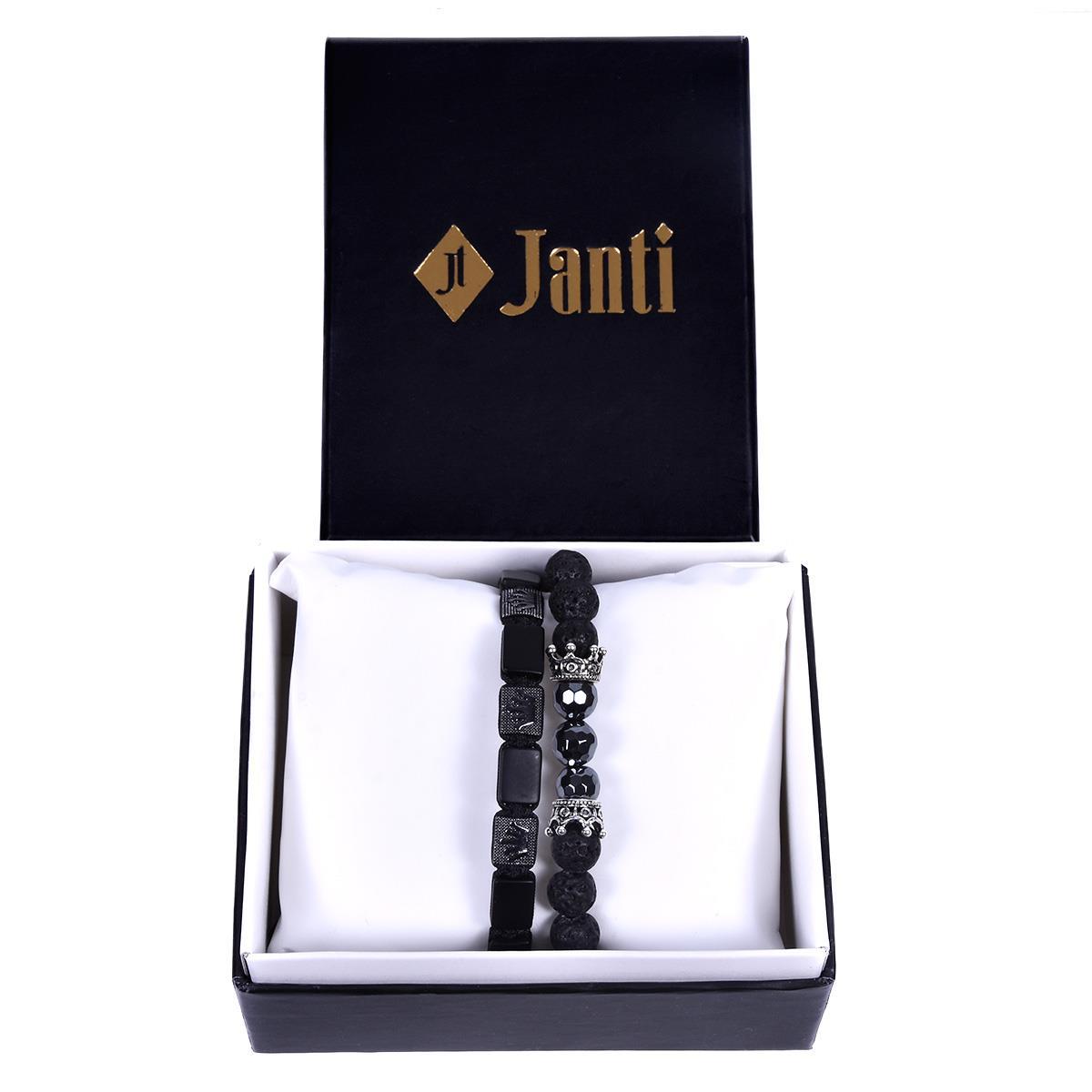 BileklikJTKB19113 JANTİ 2 Lİ KOMBİN BİLEKLİK KUTULUJanti