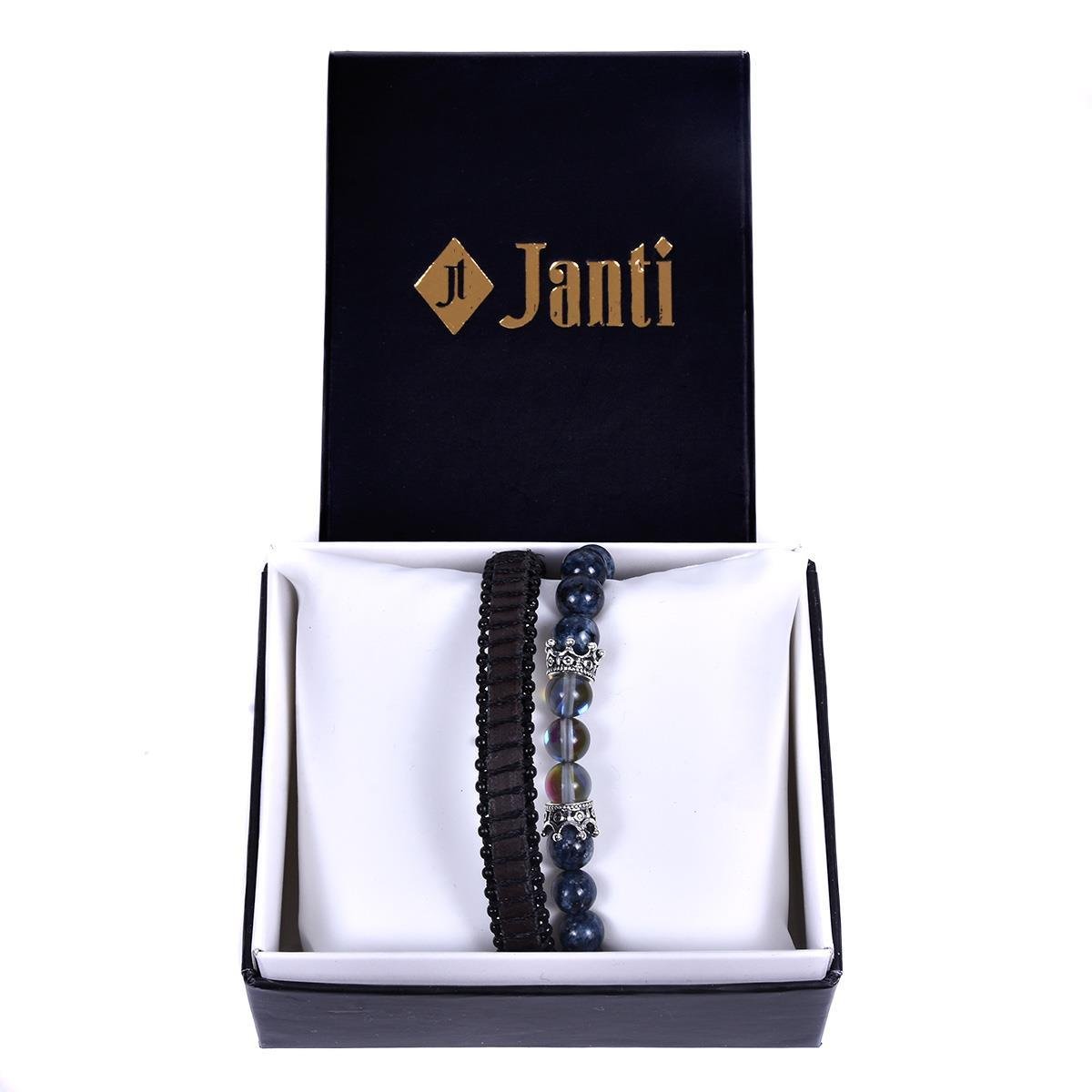 BileklikJTKB19121 JANTİ 2 Lİ KOMBİN BİLEKLİK KUTULUJanti