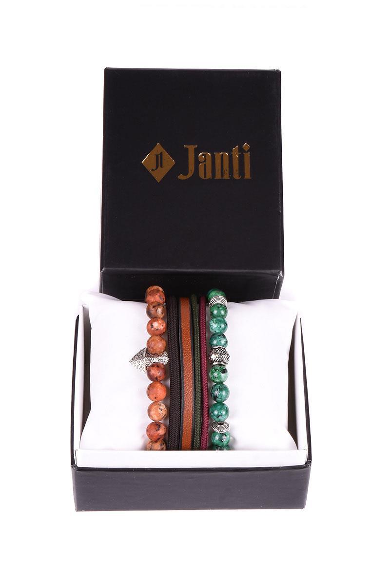 BileklikJTKB19124 JANTİ 3 LÜ KOMBİN BİLEKLİK KUTULUJanti