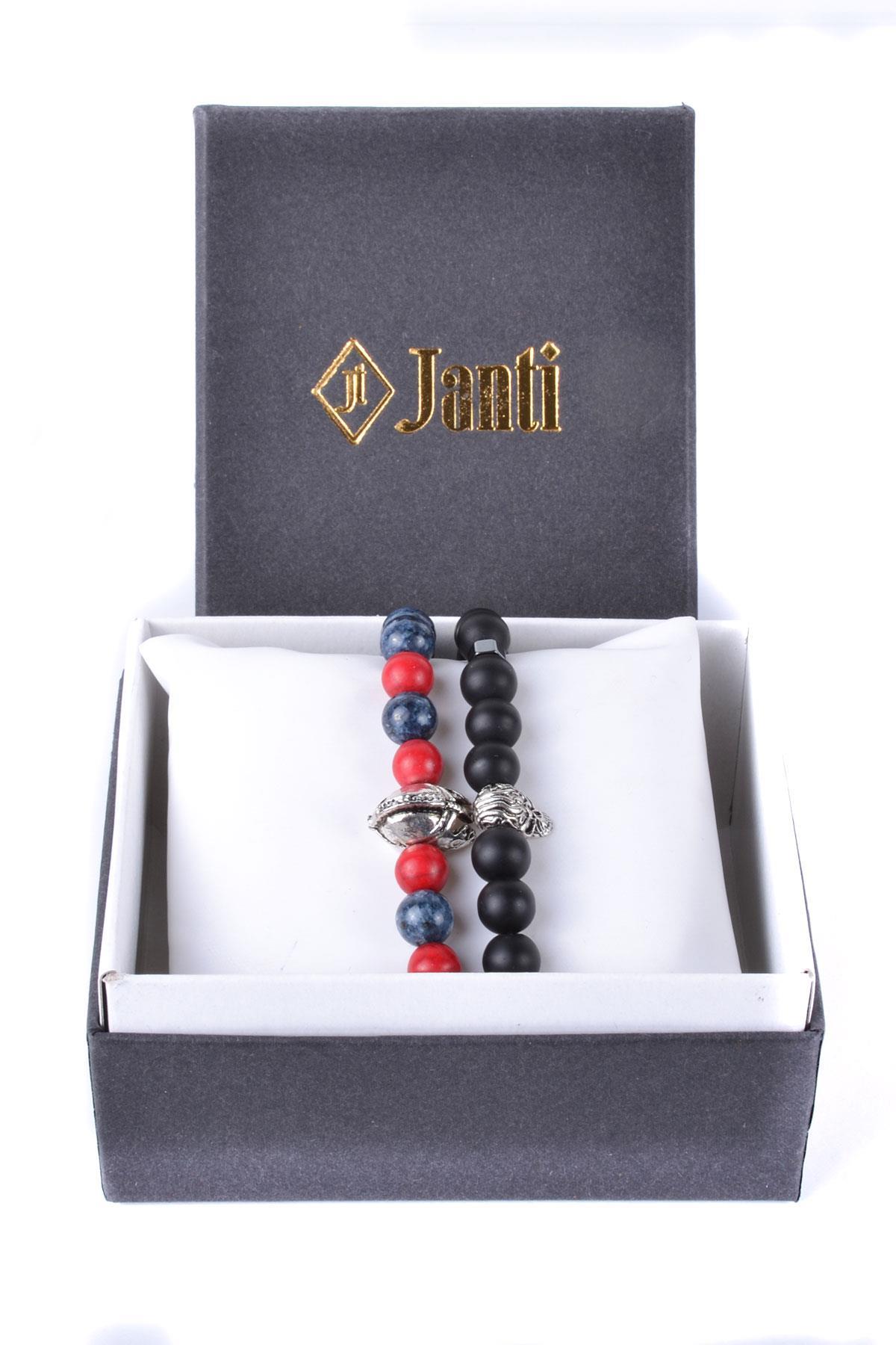 BileklikJTKB20019 JANTİ 2 Lİ KOMBİN KUTULU BİLEKLİKJanti