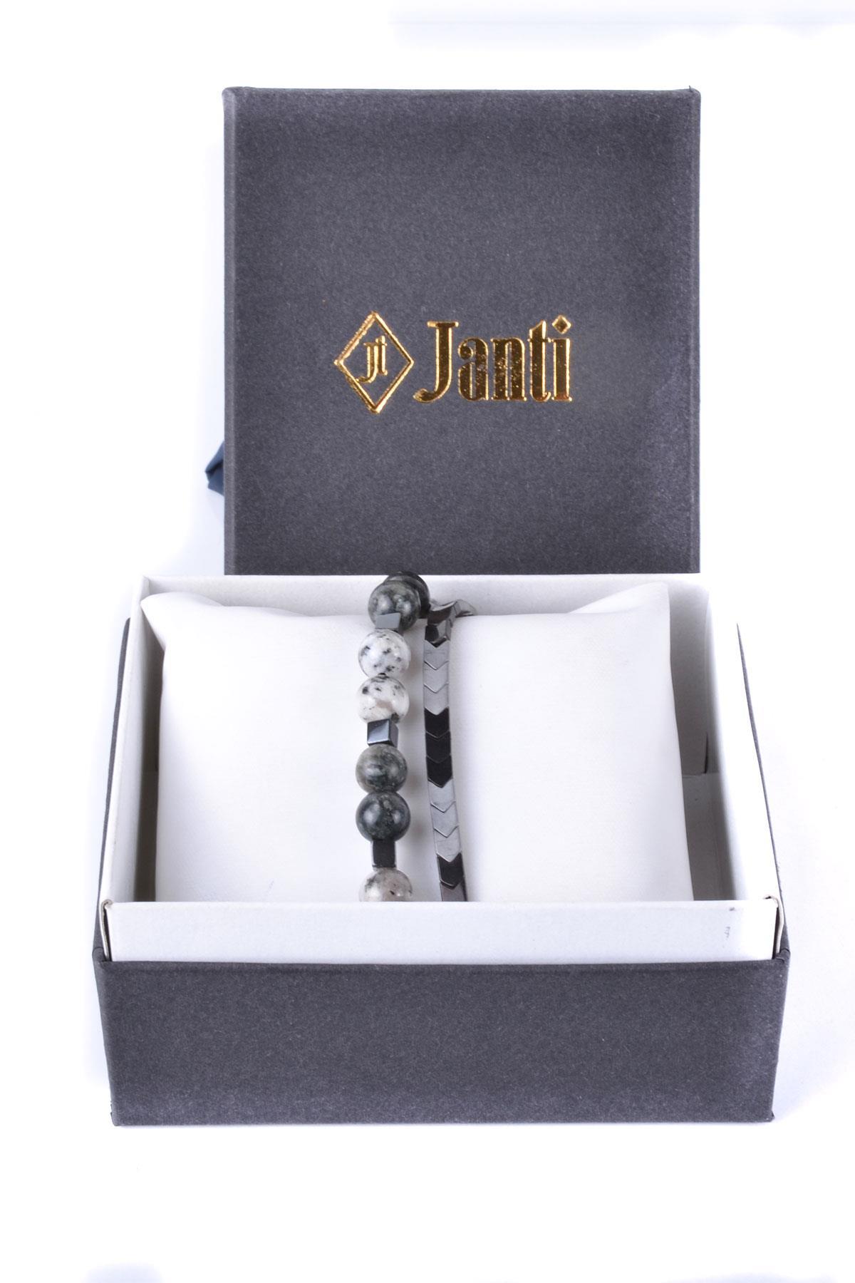 BileklikJTKB20040 JANTİ DOĞALTAŞ KOMBİN BİLEKLİKJanti