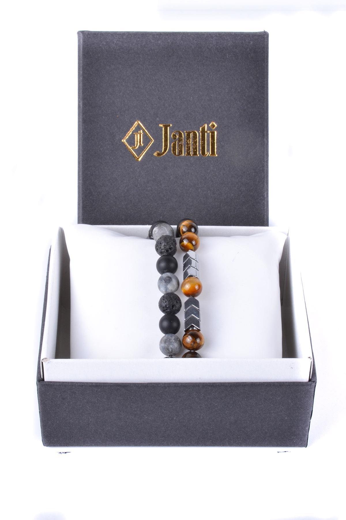 BileklikJTKB20044 JANTİ 2 Lİ KOMBİN KUTULU BİLEKLİKJanti