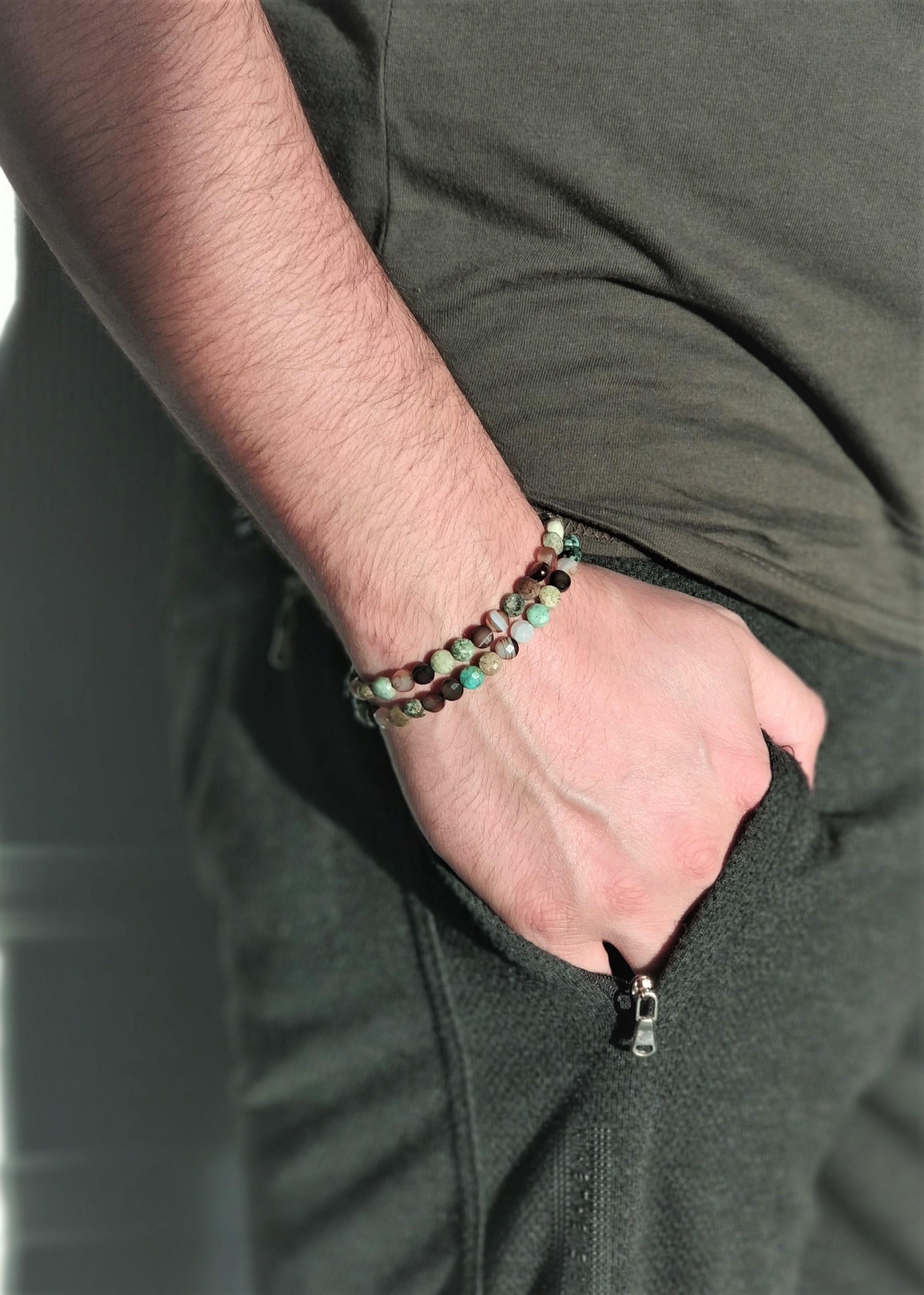 BileklikJTKB20075 AKİK DOĞAL TAŞ BİLEKLİKJanti