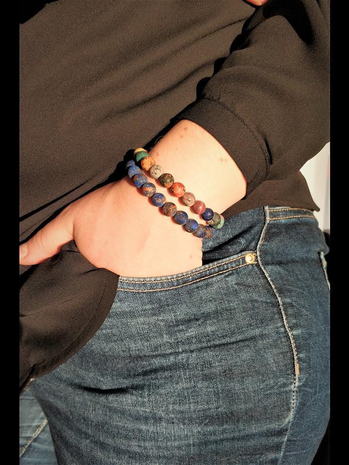 BileklikJTKB20815 DOĞAL TAŞ KOMBİN BİLEKLİKJanti