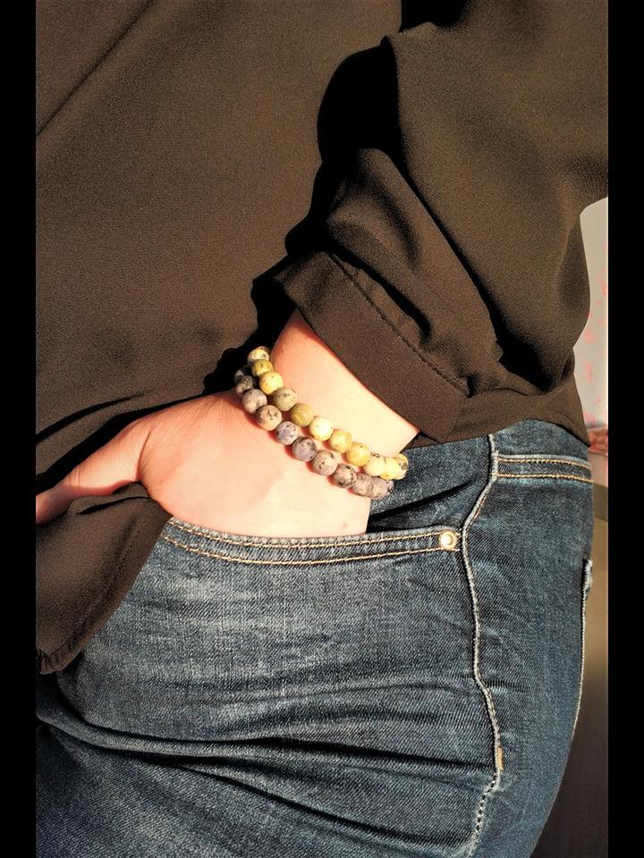 BileklikJTKB20820 DOĞAL TAŞ KOMBİN BİLEKLİKJanti