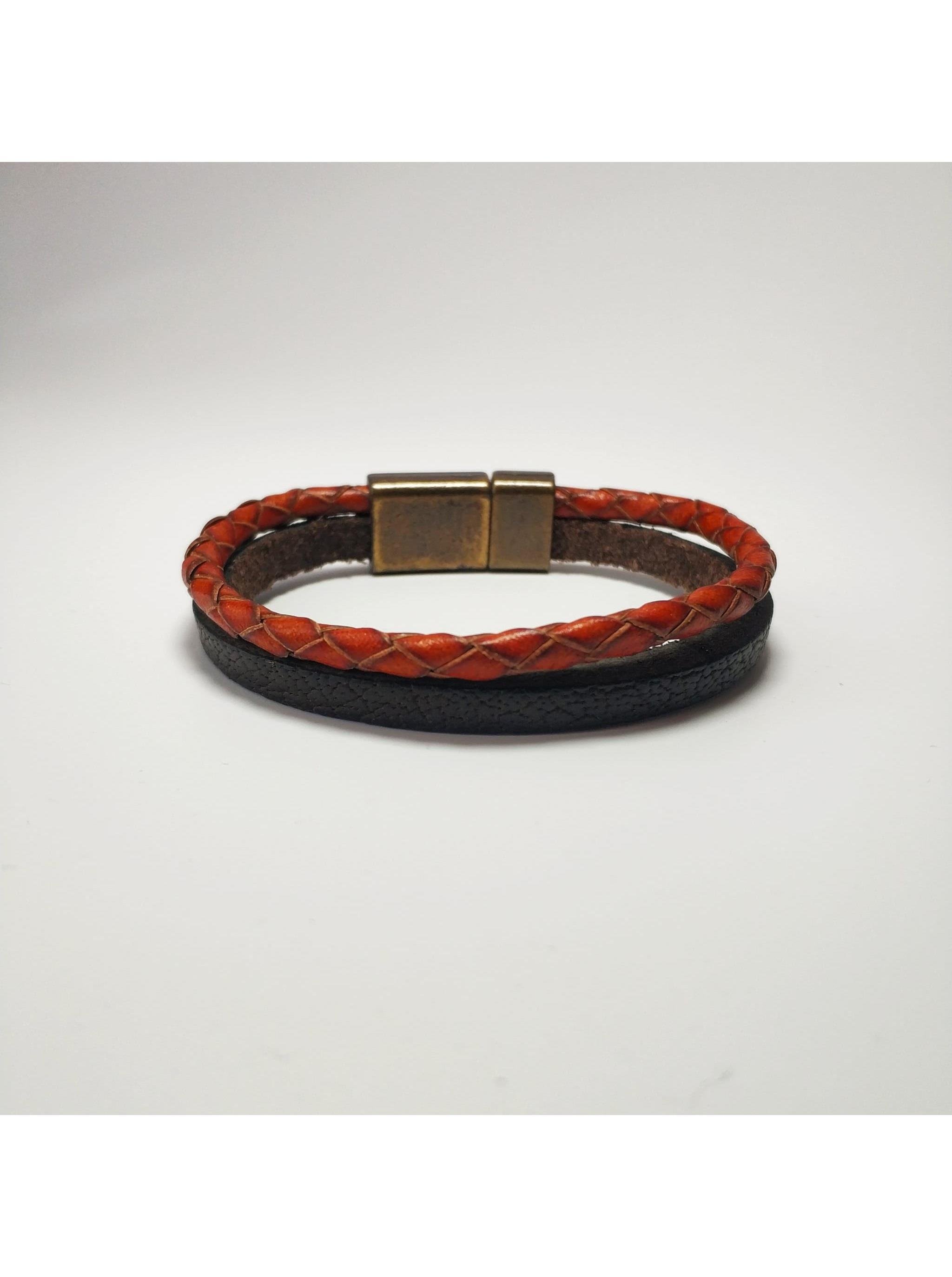 BileklikJTKB22004 Janti 3'lü Kombin Bileklik Hakiki Deri Orijinal Doğaltaş  Yastık KutuluJanti