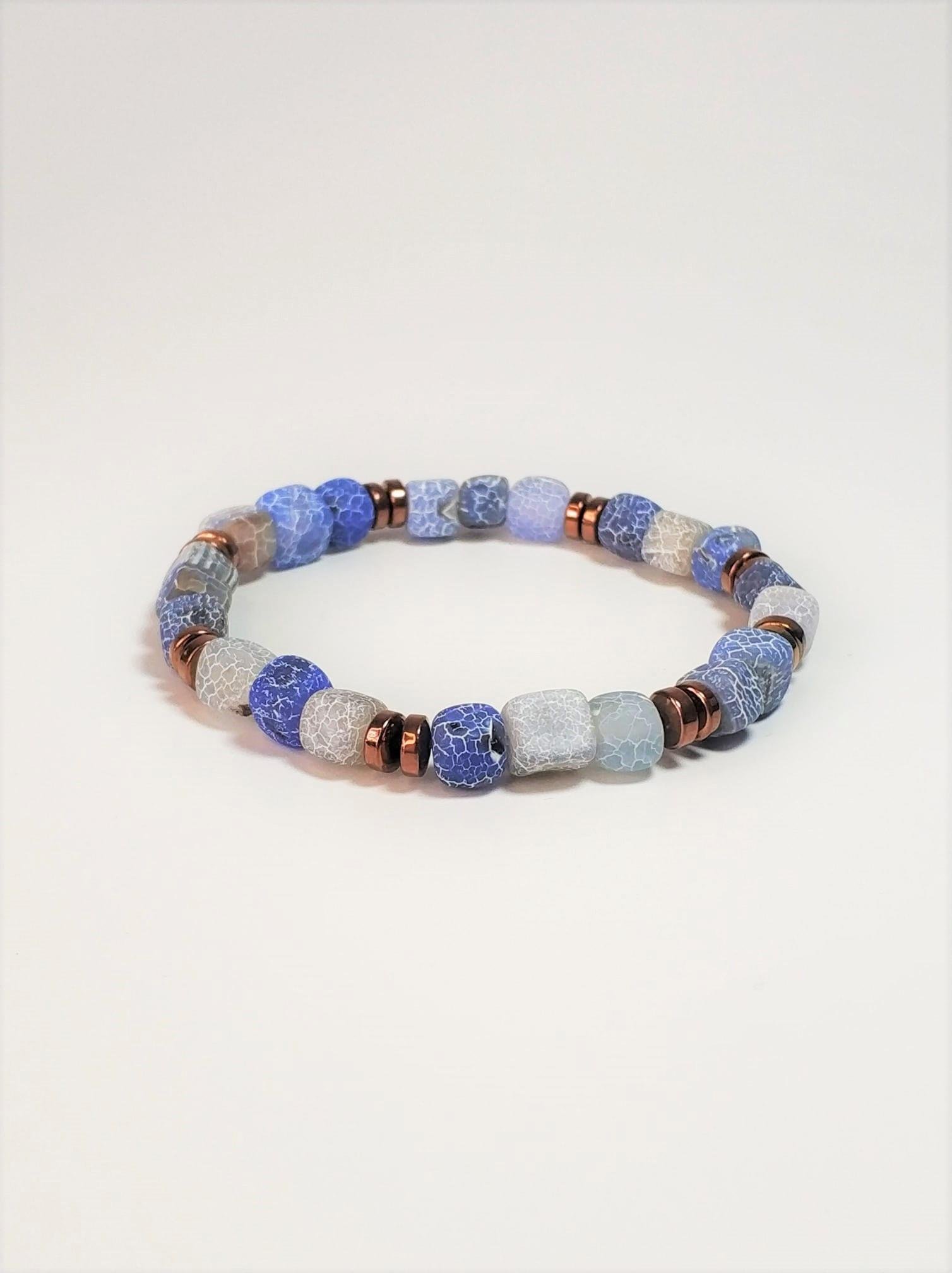 BileklikJTKB22012 Janti 3'lü Kombin Bileklik Orijinal Akik, Kaplangözü, Hematit Doğaltaş ve Deri Garantili KutuluJanti