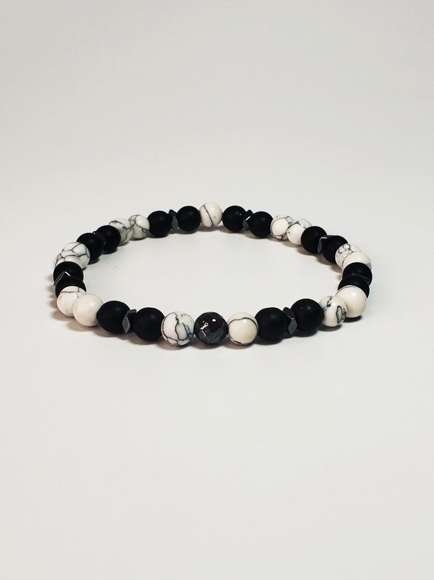 BileklikJTKB22015 Janti 3'lü Kombin Bileklik Deri Orijinal Lav, Hematit, Havlit, Kuvars Doğaltaş Garantili KutuluJanti