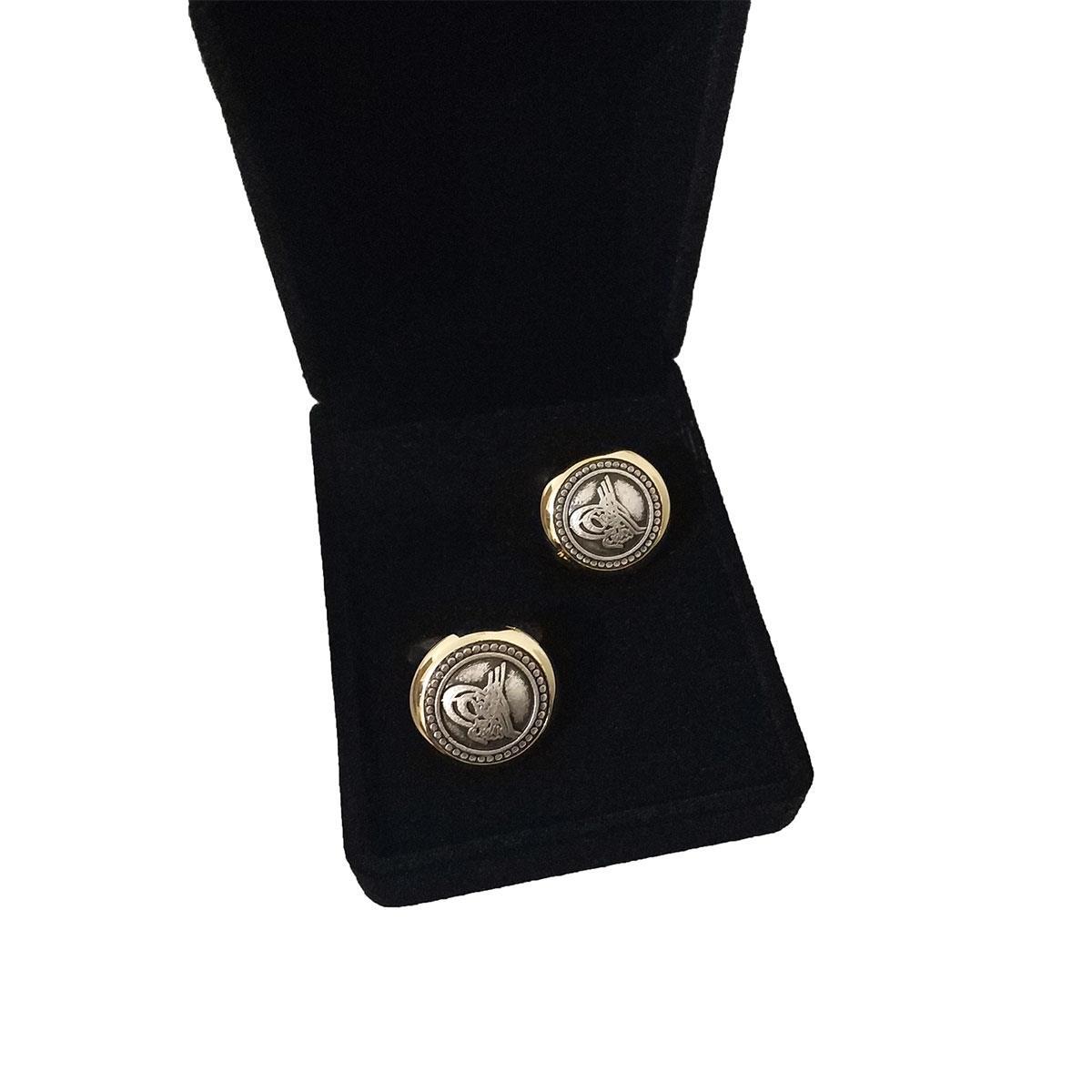 Kol DüğmesiJTKD2101 JANTİ KOL DÜĞMESİ KUTULU OSMANLI TUĞRASIJanti