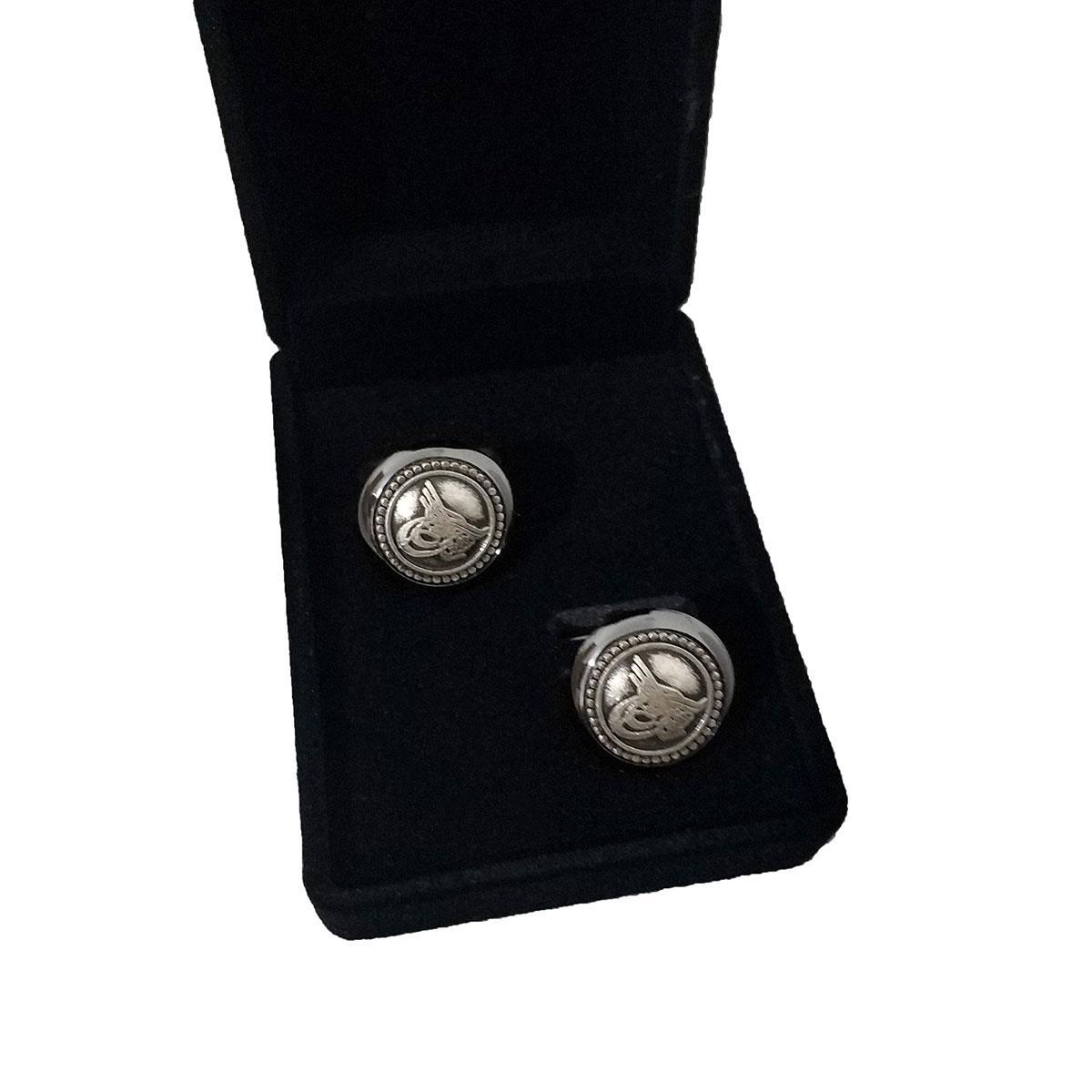 Kol DüğmesiJTKD2101 JANTİ KOL DÜĞMESİ KUTULU OSMANLI TUĞRASIJanti