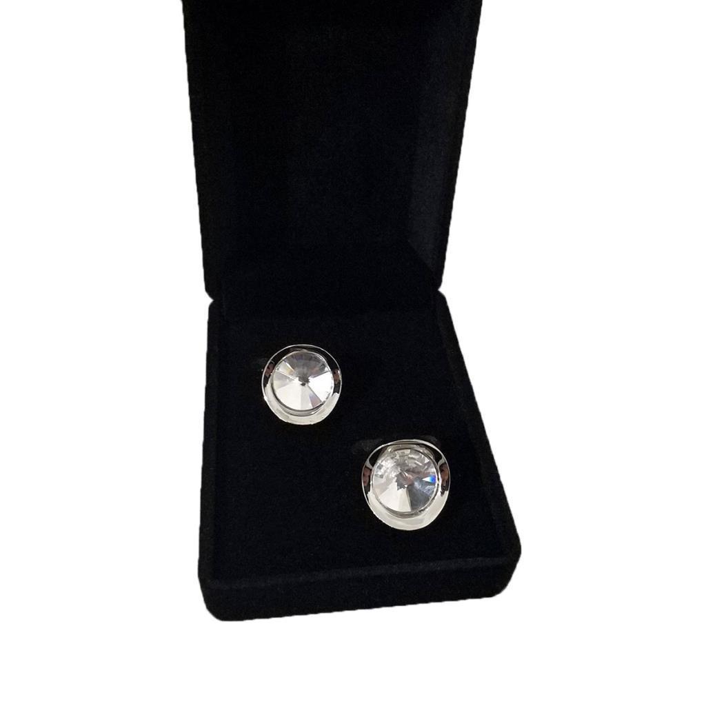 Kol DüğmesiJTKD2103 JANTİ KOL DÜĞMESİ KUTULU KRİSTAL TAŞLI ELİPSJanti