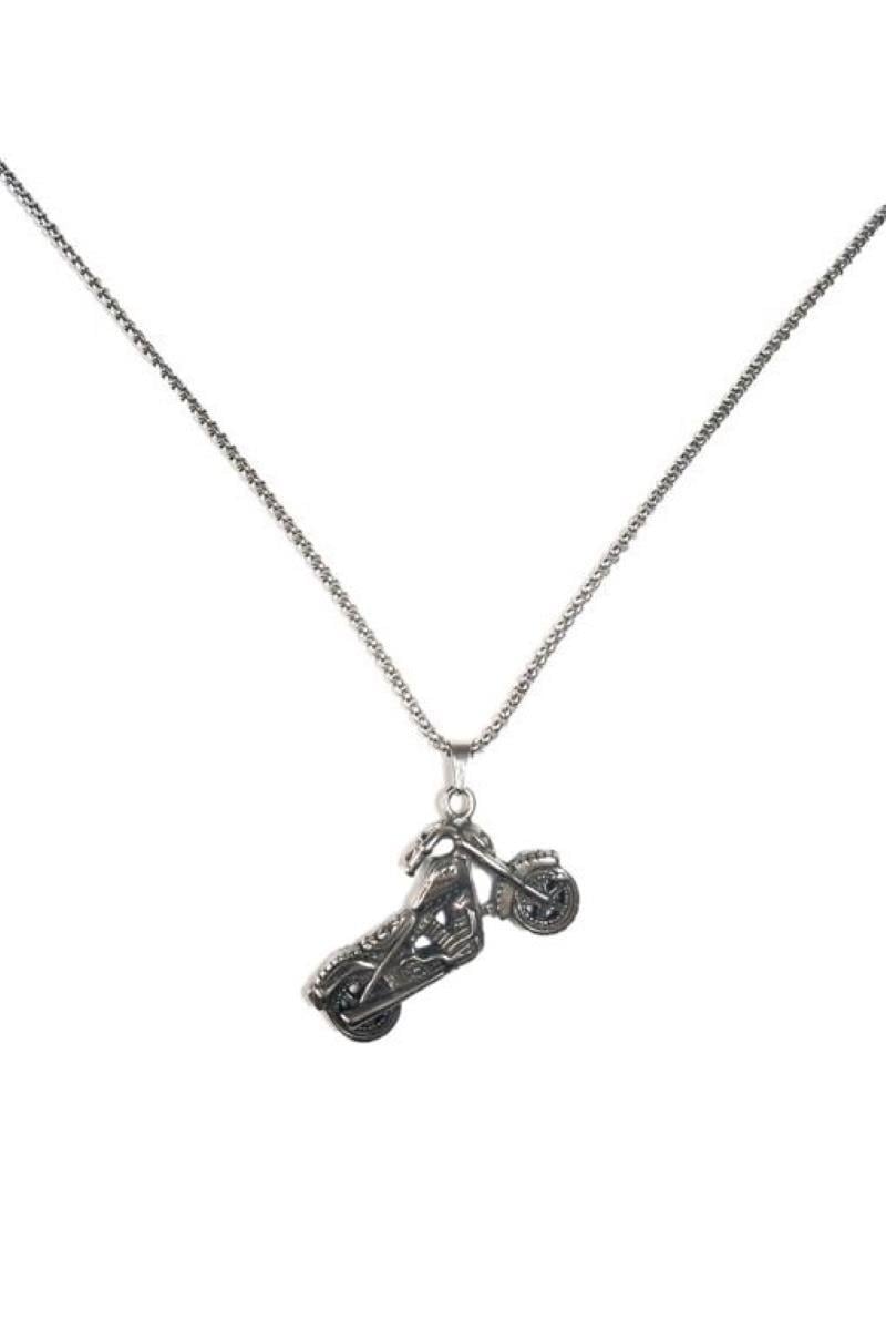 Çelik KolyeJTSS22ÇEK1004 Çelik Kolye Zinciri Motorsiklet Kolye Ucu Paslanmaz Renk Atmaz Janti GarantiliJanti