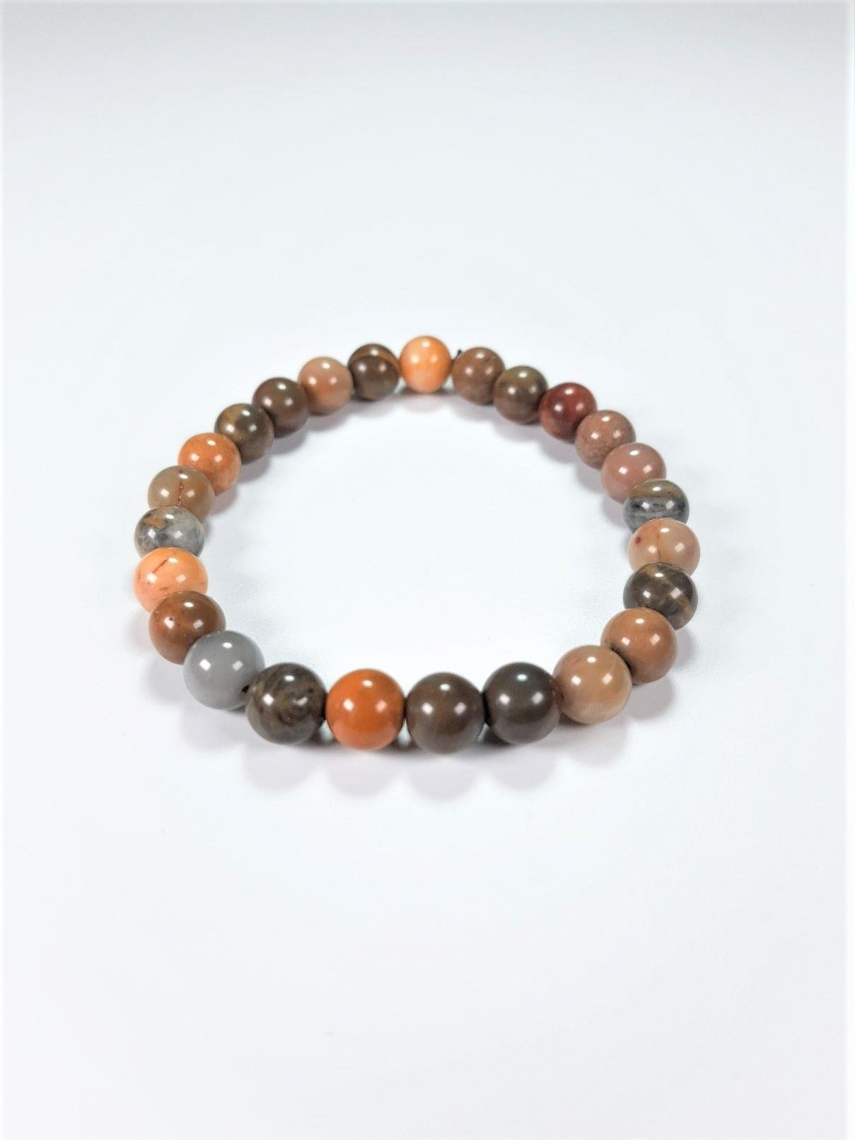 BileklikJTSS22KOB1098 JANTİ HAKİKİ DERİ MIKNATIS KAPAMA JASPER DOĞALTAŞ KOMBİN BİLEKLİK KUTULUJanti