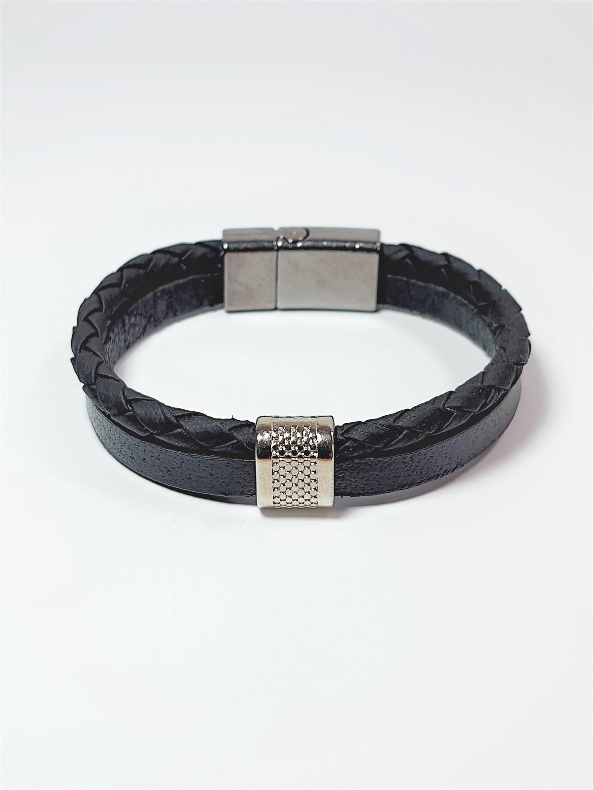 BileklikJTSS23DEB1316 JANTİ DERİ BİLEKLİK MIKNATIS KAPAMA GARANTİLİJanti